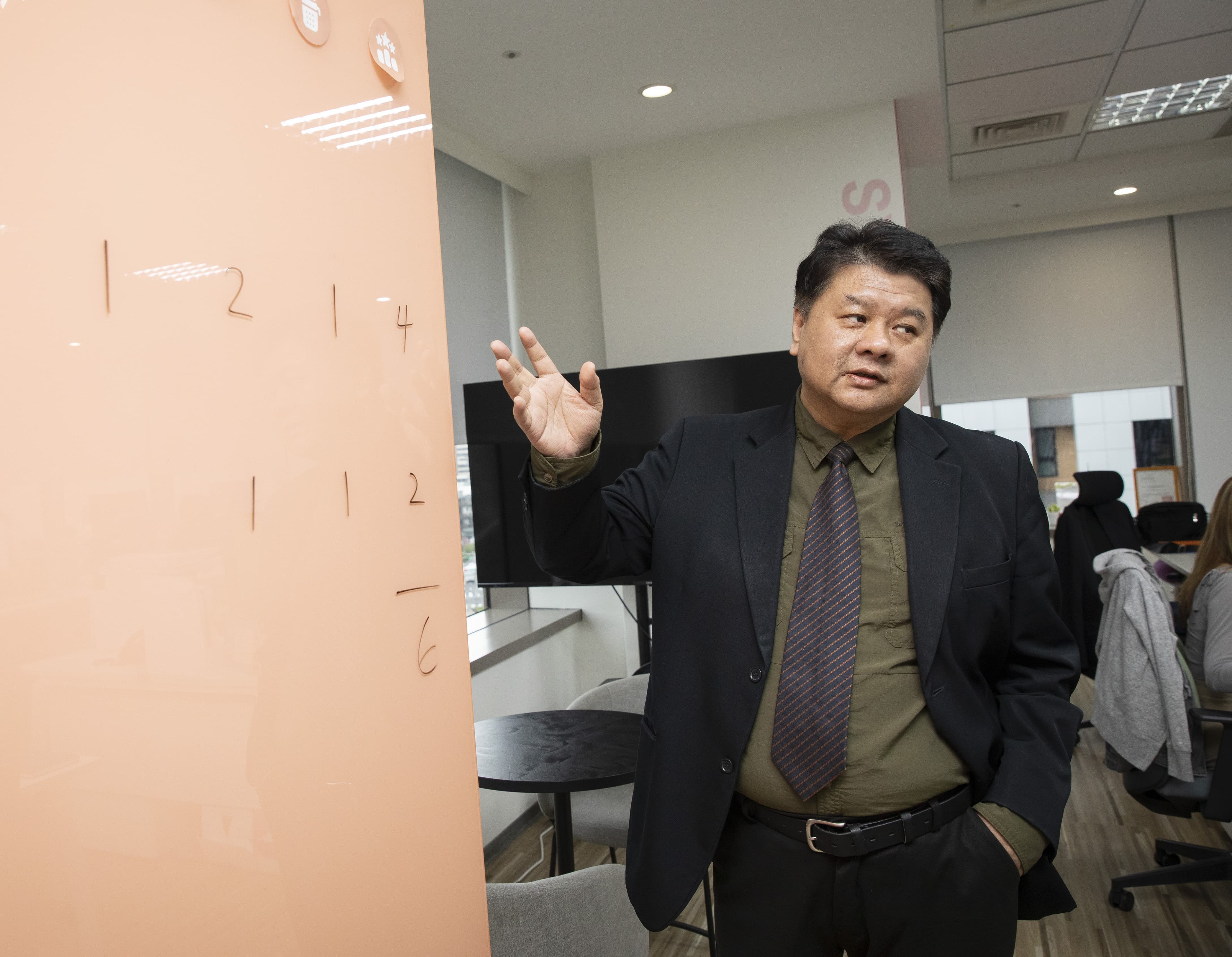 黃華勇要帶隊逐鹿非現金支付浪潮,誓言將精誠金融科技從穩健守成的南山猛虎變身飛天虎。