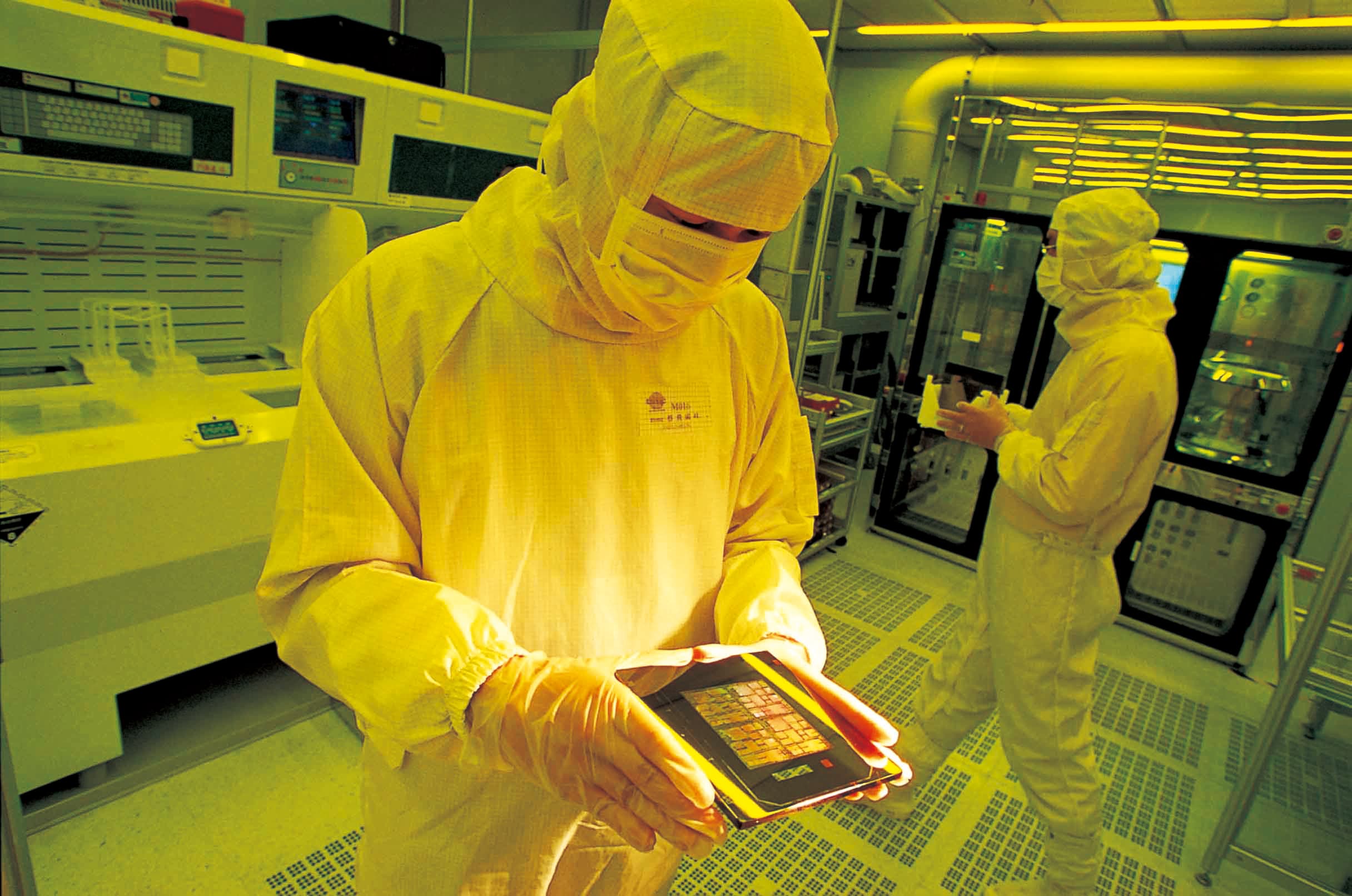 蔡英文執政後力推國家產業轉型升級,更奠定晶片產業在國際的地位。(台積電提供)