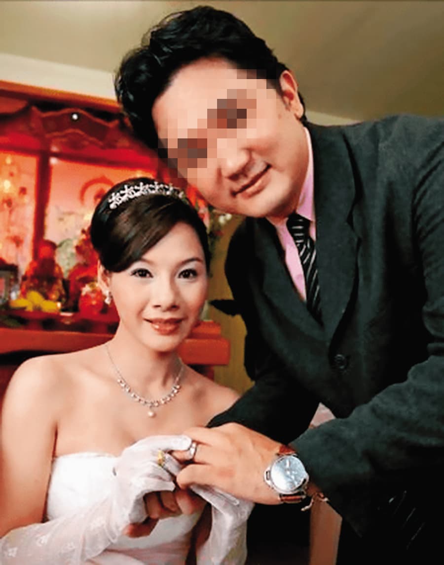 陳柏渝2008年曾婚嫁成衣商張嘉麟,兩人育有1子1女,但在2016年離婚。(翻攝自搜狐)