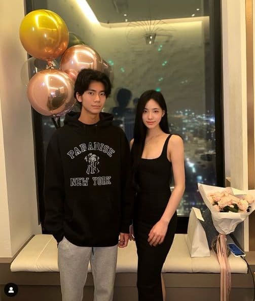 大S從小最疼姊姊的兒子米榖,也是小帥哥,常常說是自己小孩。(翻攝自IG)
