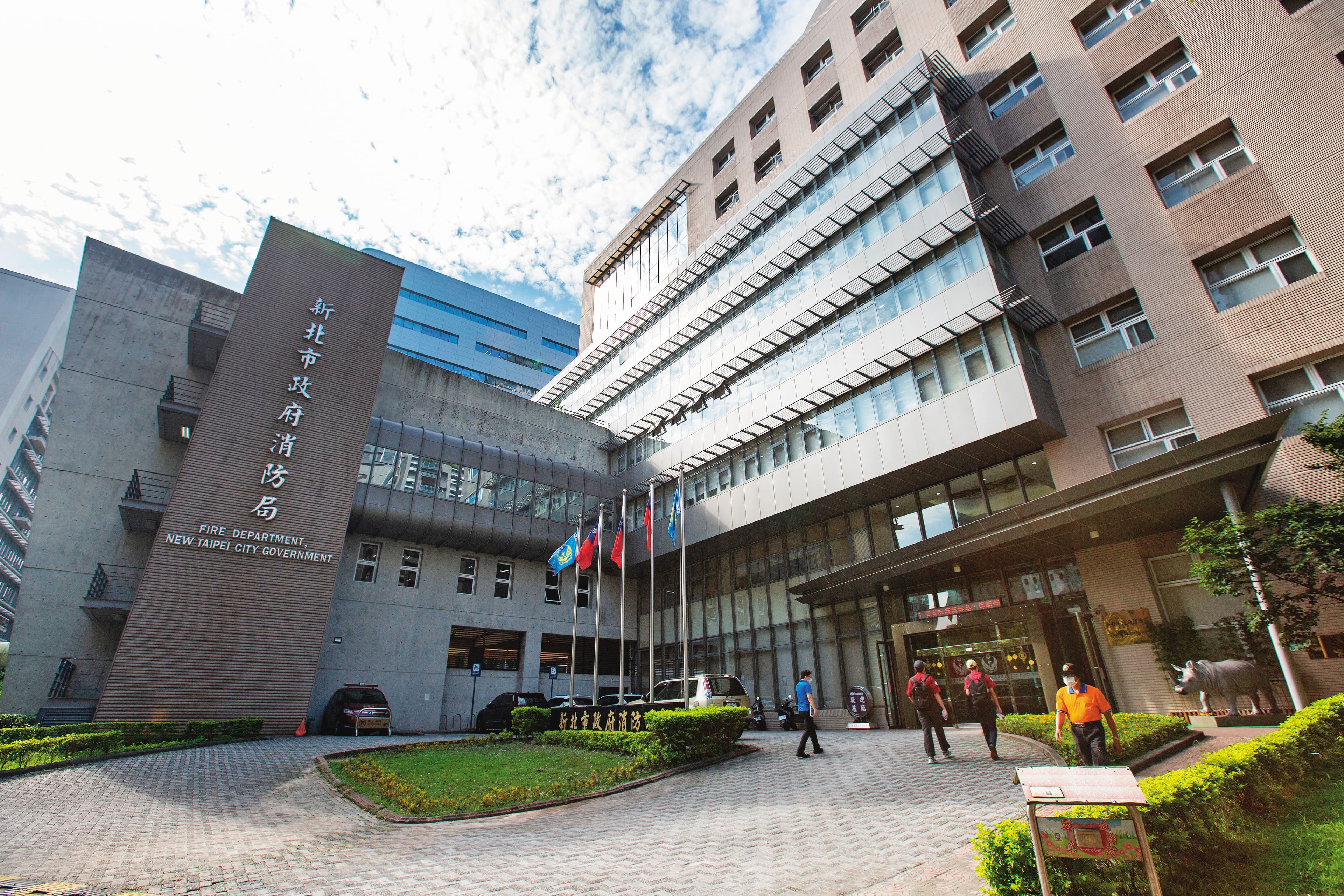 新北市消防局（圖）僅對謝盈如記1支小過，還讓她續留局長室。