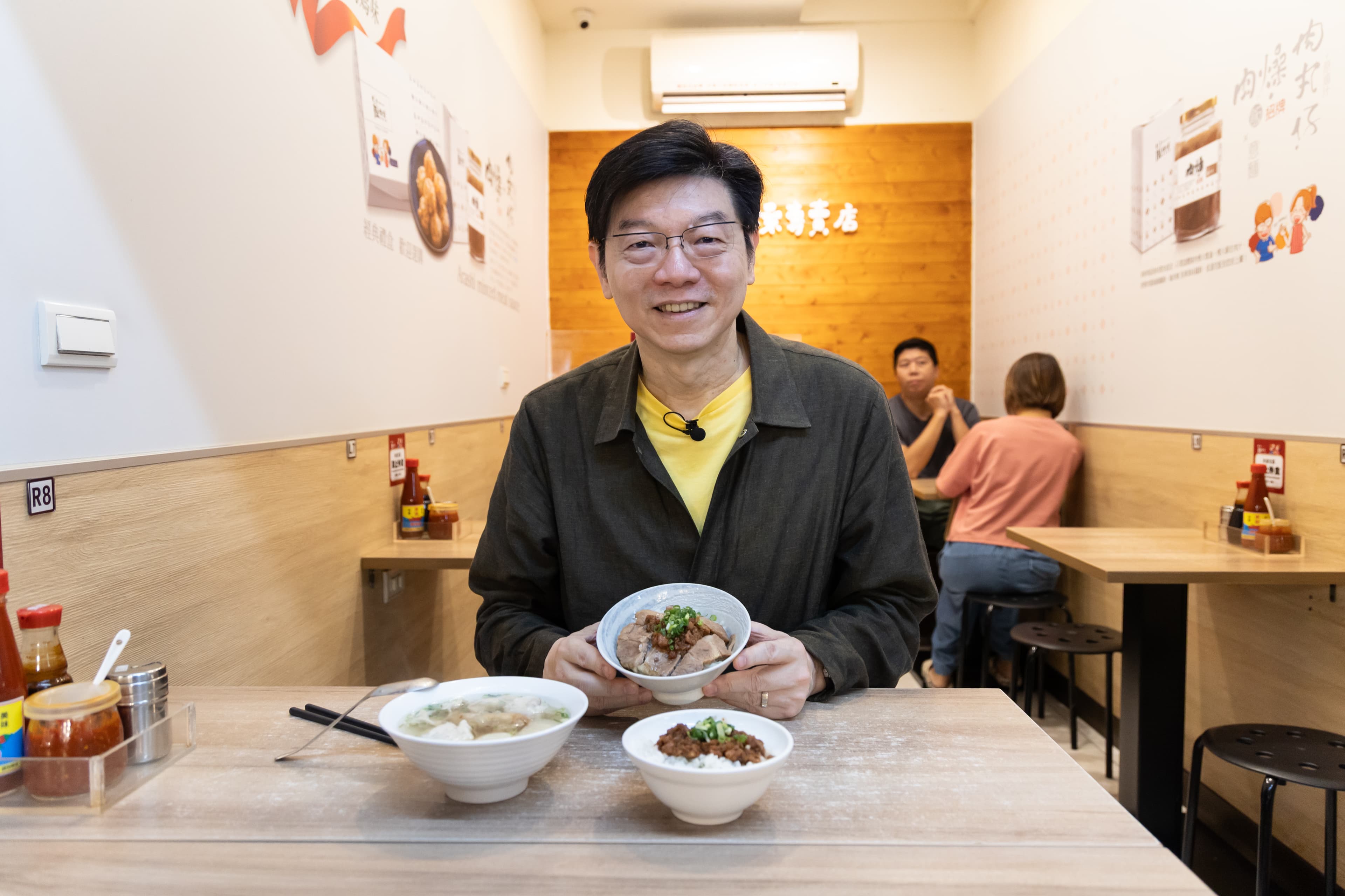 嵐肉燥的每一樣食物都做得很有水準,就連米其林主廚都推薦。