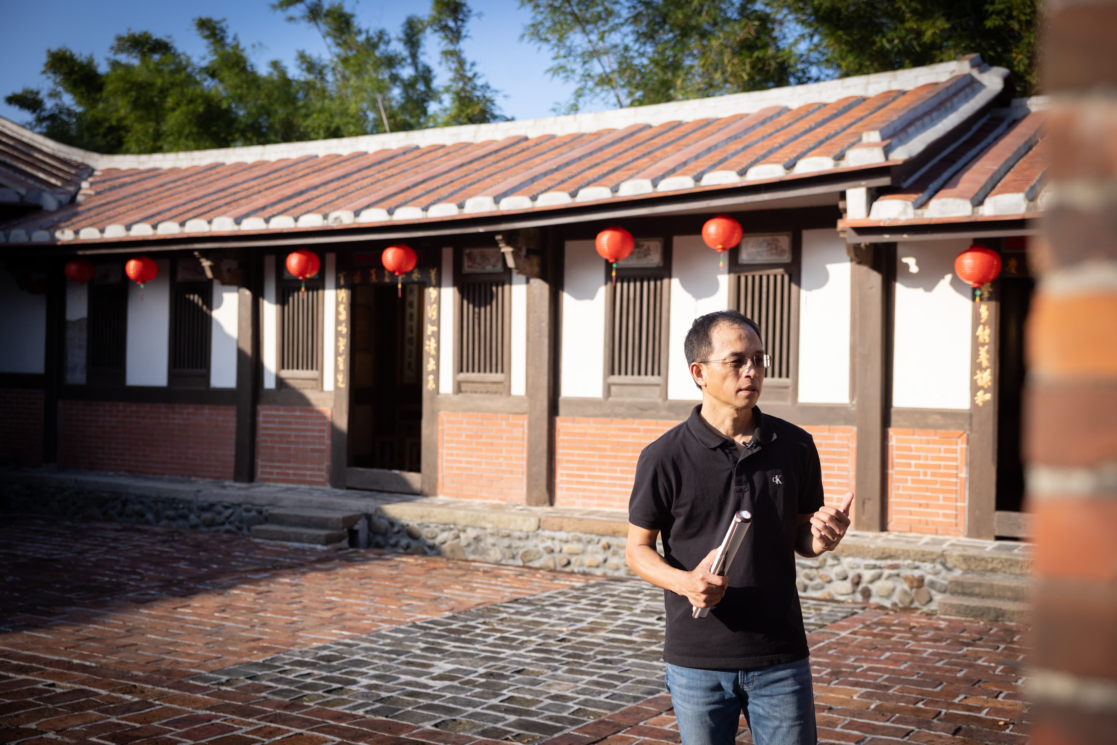 傳藝文昌祠、廣孝堂、黃舉人宅3棟傳統建築修復,也成為傳藝10年深耕的重要見證,燦景古建築研究工作室主持人葉永韶老師表示,修復的關鍵不是把老建築變新,而是在保留歷史風味與真實性的前提下,讓大眾看見傳統建築真正的價值。(全聯提供)