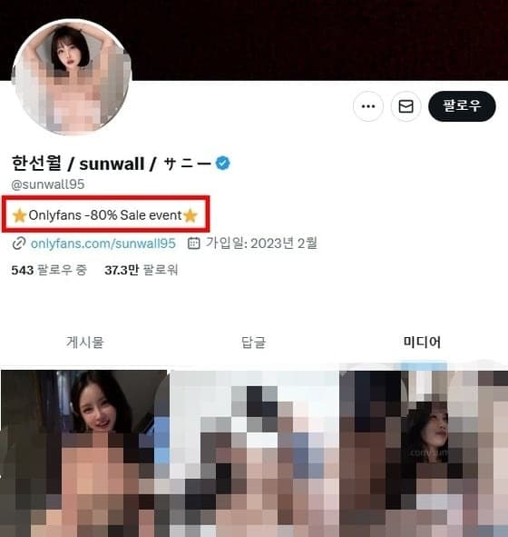 韓善月在2022年以後轉當網黃。(翻自《NEWS 1》)
