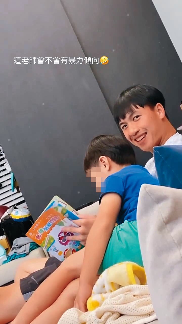 林立不熱衷經營社群,多用來記錄家庭生活和比賽。(翻攝自林立IG)