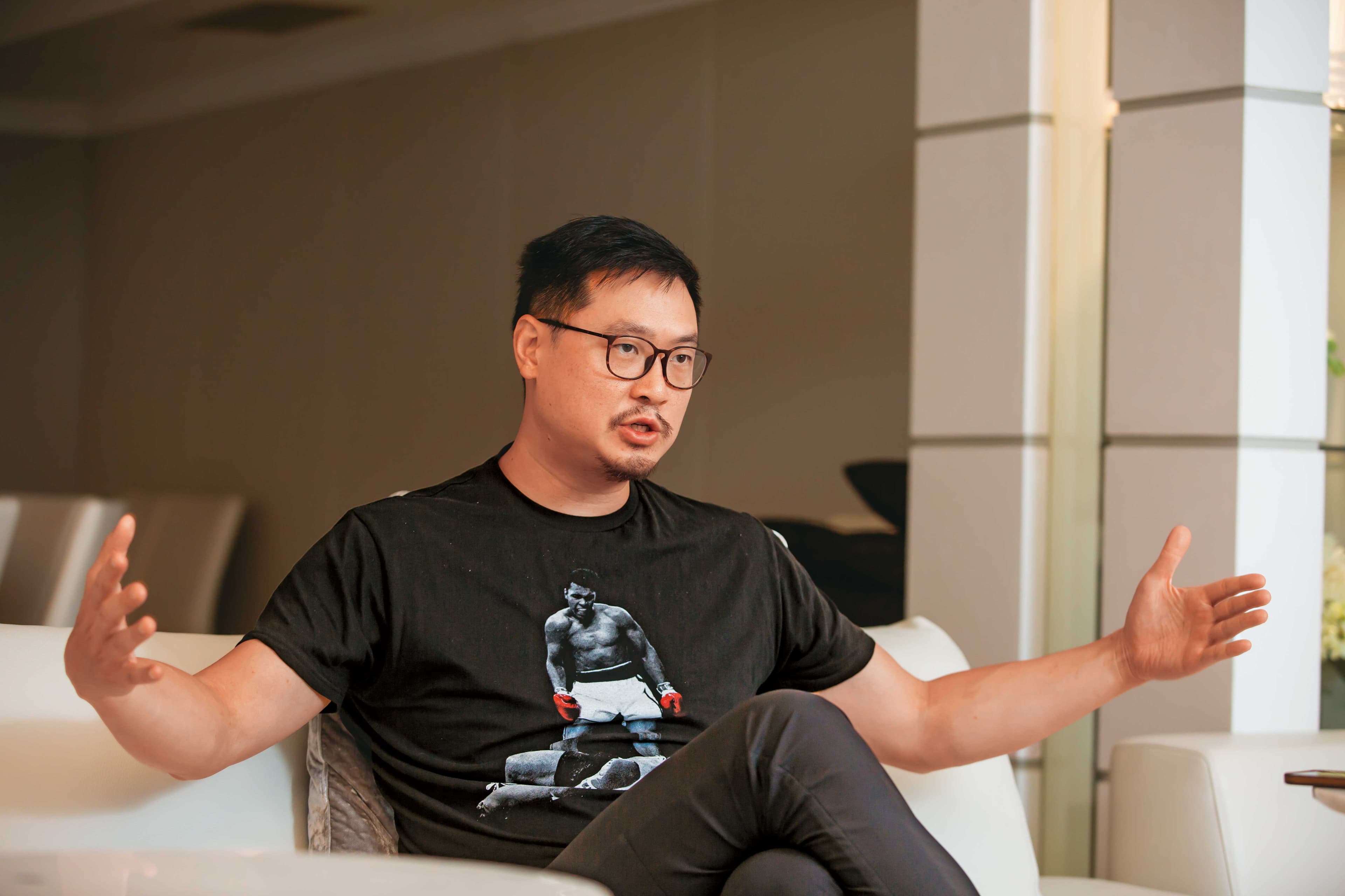 新北國王執行長陳信生低調推動聯盟合併,馬不停蹄拜會各球隊大老闆爭取支持。