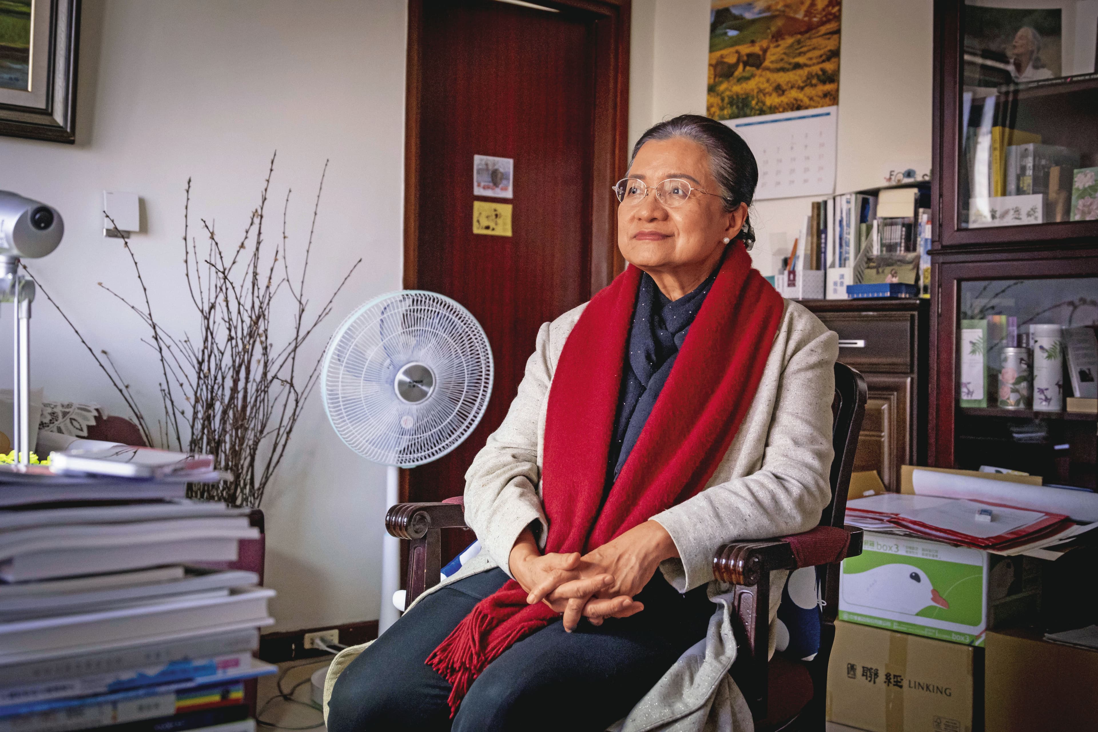 《世紀血案》爭議爆發後,向來低調的田秋堇決定站出來說出史實。圖為她在監察院接受本刊專訪。
