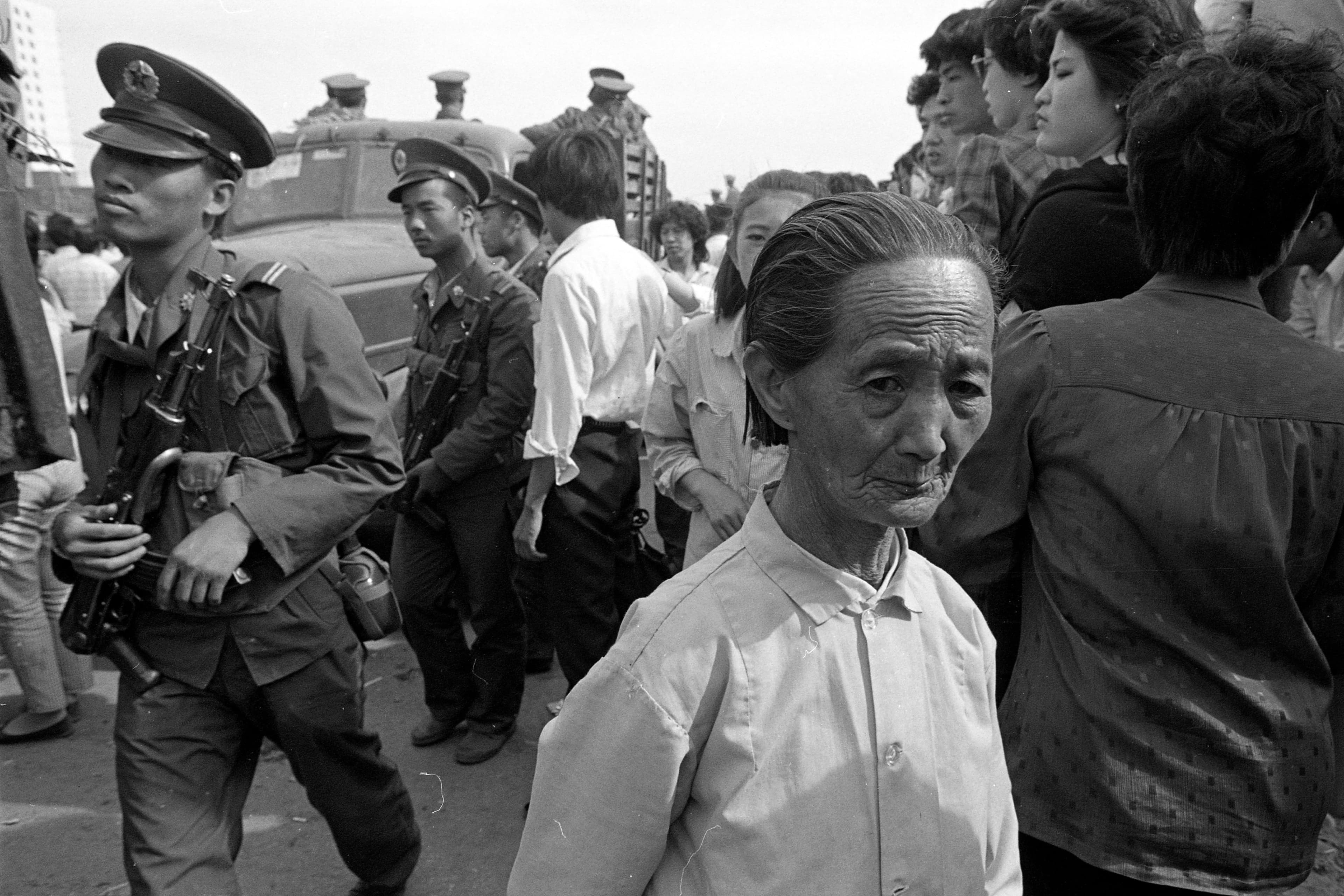 《吼叫一九八九》系列,1989年攝(謝三泰提供)