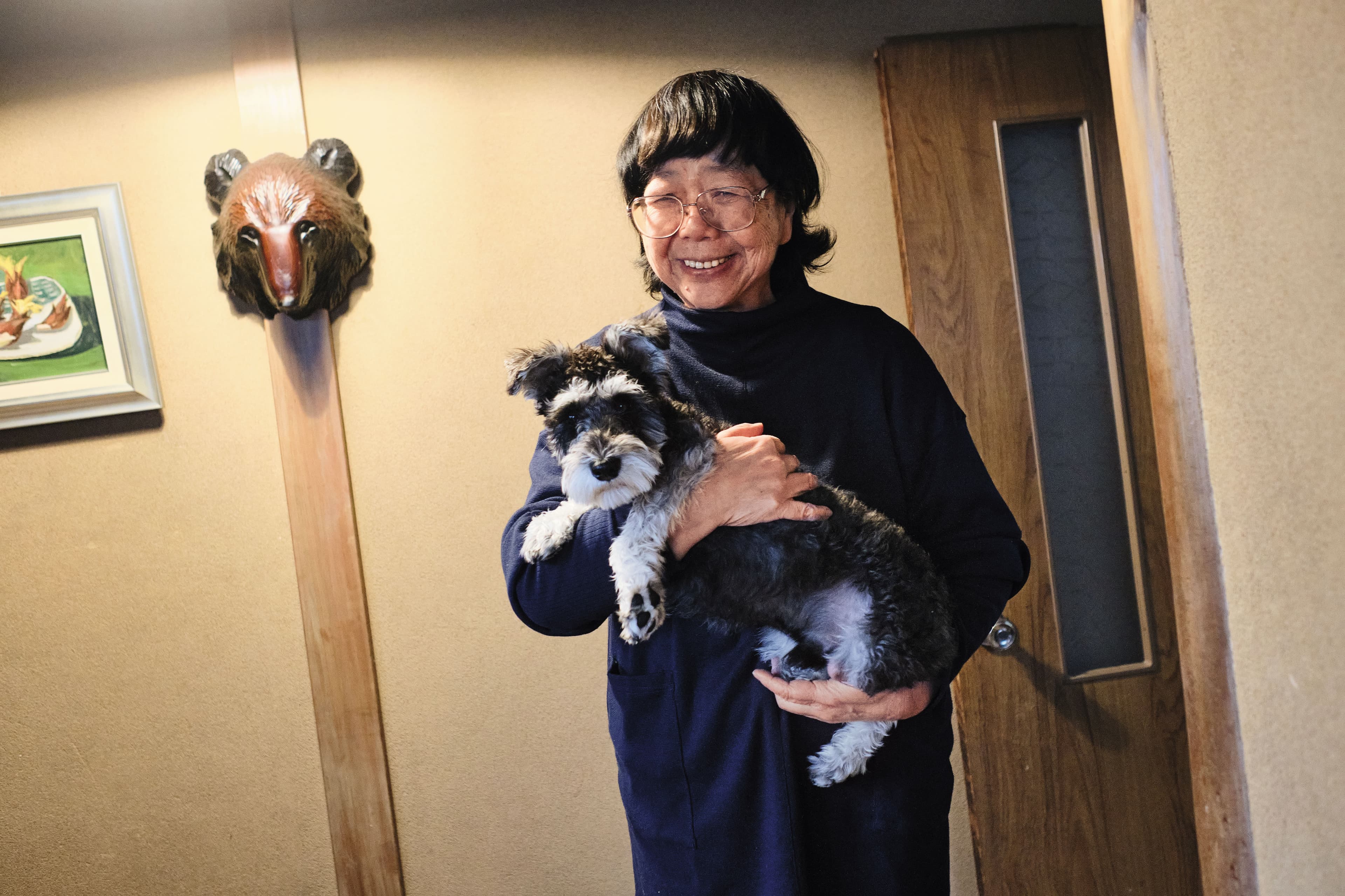 小木曾茂子關心台灣花蓮地震的復原狀況,也致贈慰問金、託我們轉交給災民。