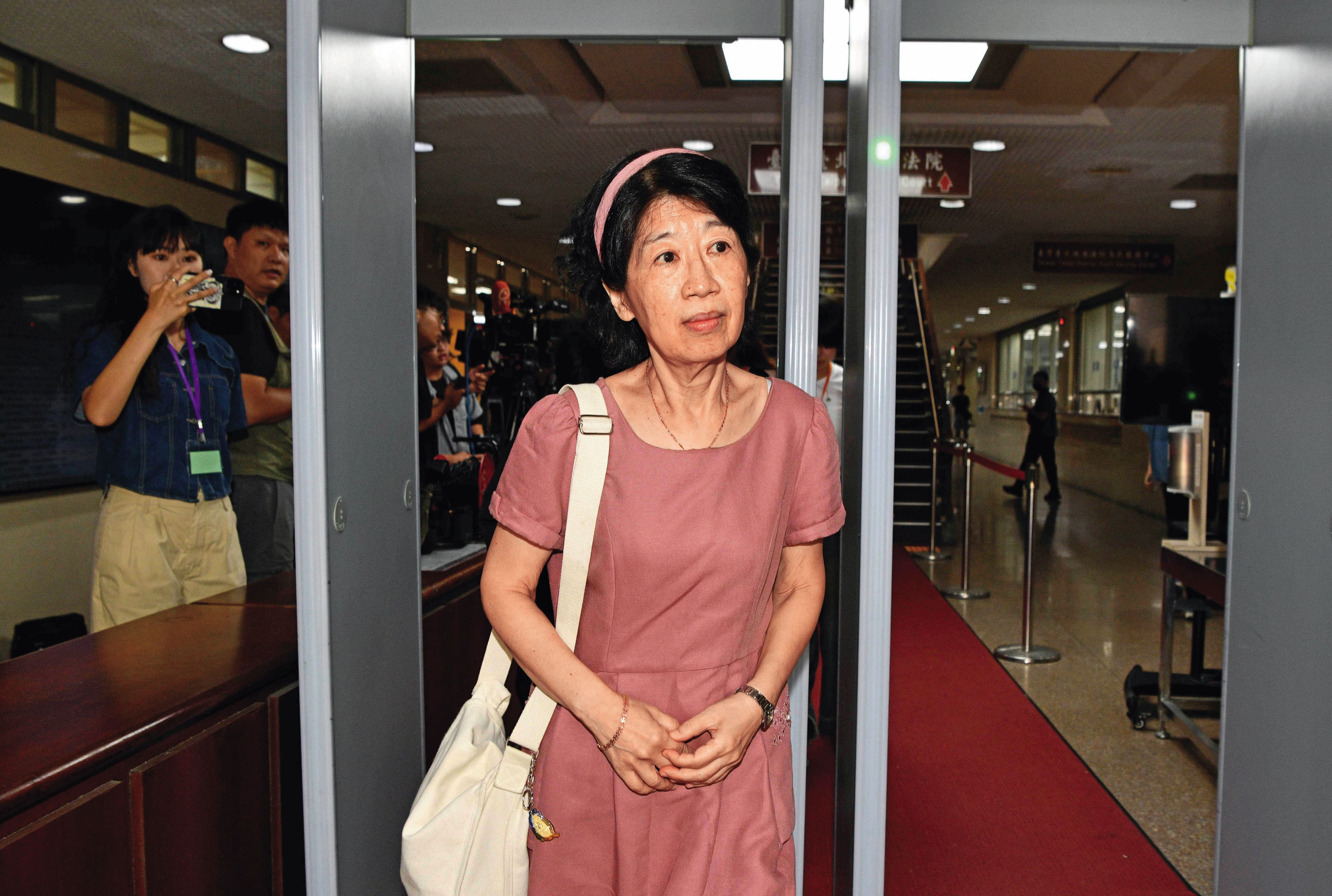 陳佩琪(圖)與丈夫柯文哲另案遭查辦財產來源不明。(鏡報李智為)