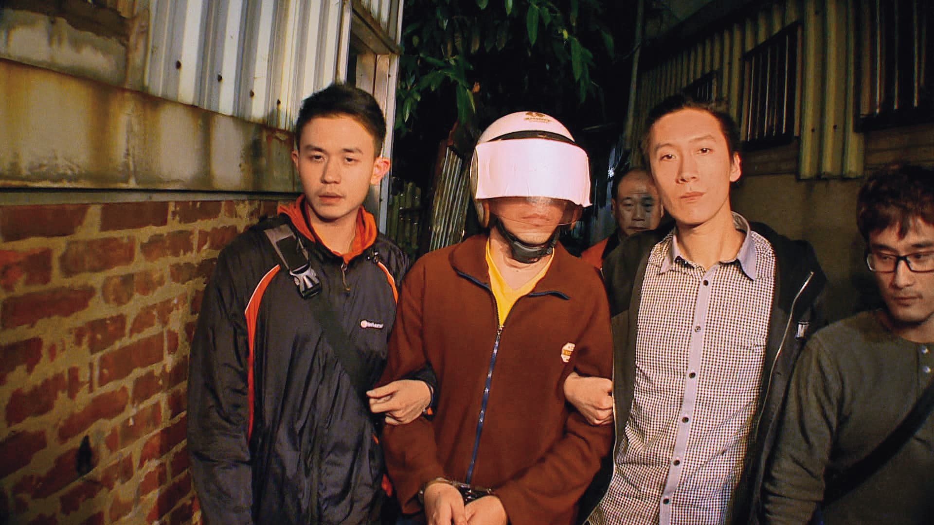 韓岳霖因心虛提問追查方向而遭警方懷疑，最終認罪坦承預謀殺害蔡婦劫財。（東森新聞提供）