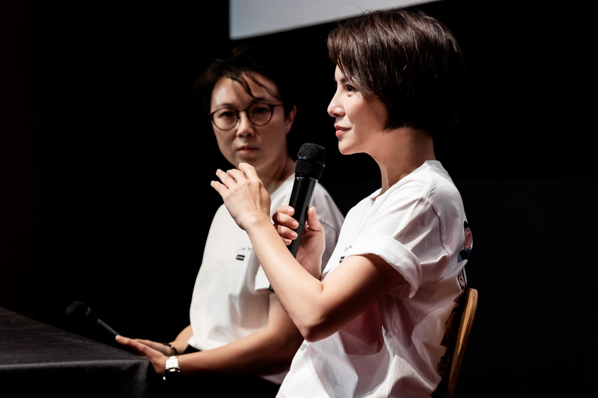 來台參加電影《愛情城事》「電影搶先看暨影人座談」活動,李心潔獲得不少觀眾的反饋。