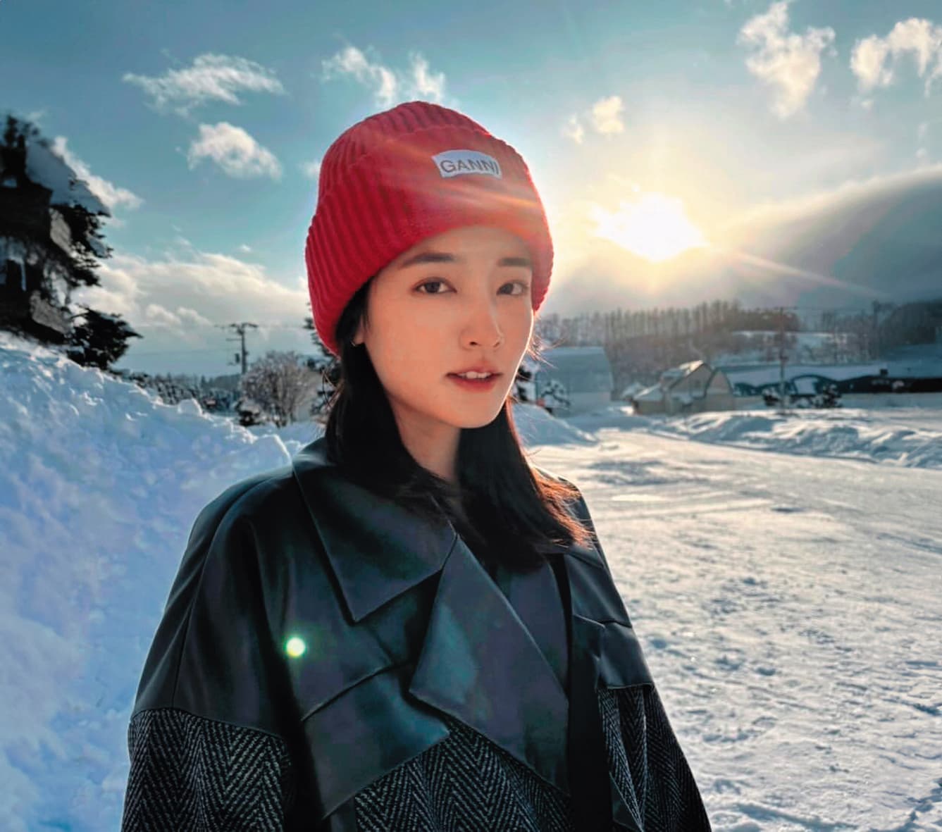 近來有網友抓包王淨與曹佑寧祕遊北海道,後來他們也各自貼出出遊照片。(翻攝自王淨IG)
