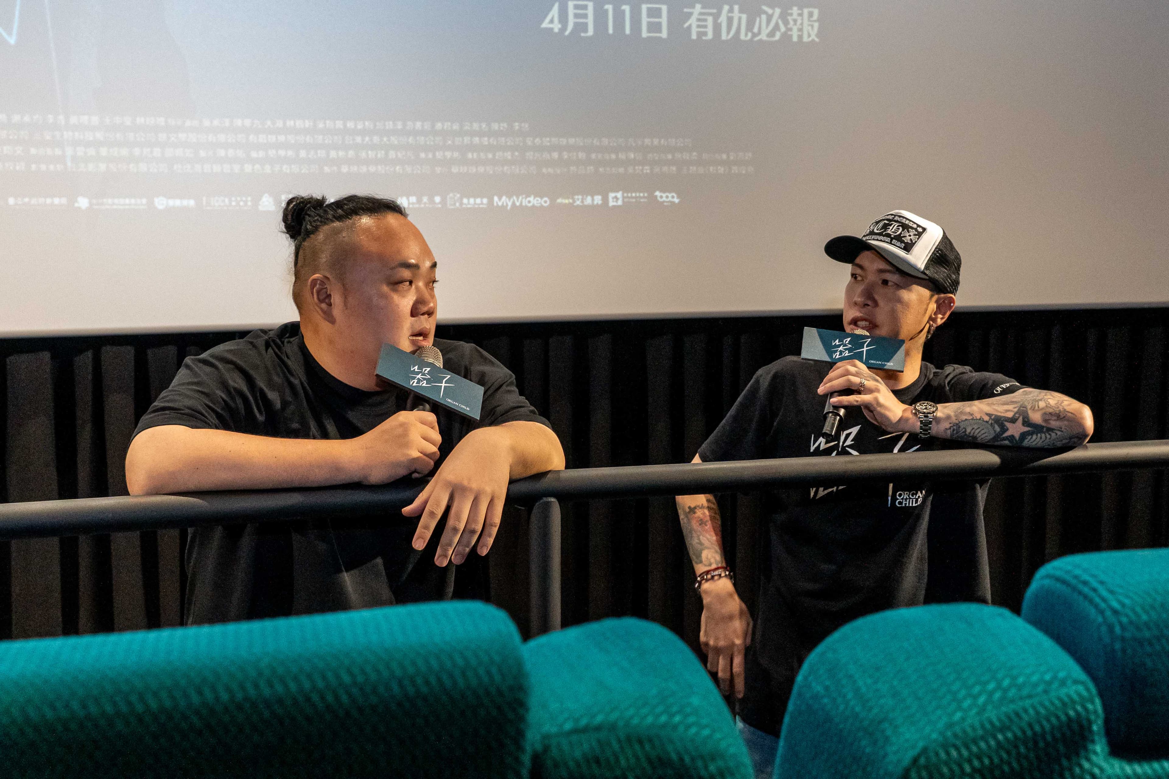 大淵雖然戲分不多，卻為角色創造完整人設，非常認真；小春則很適合演話不多酷酷的角色。（華映提供）