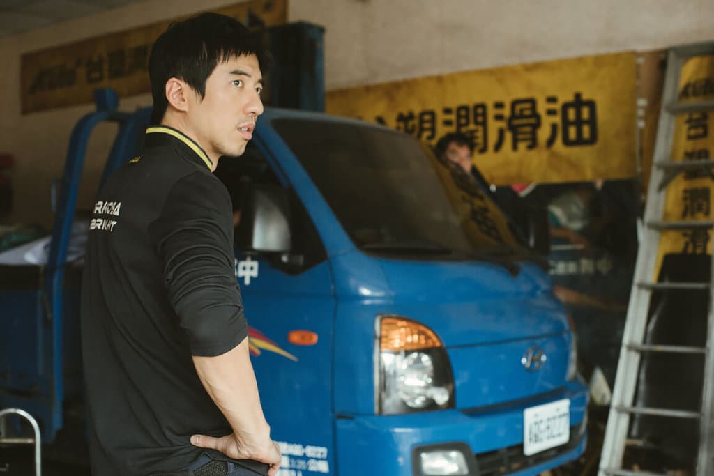 傅孟柏不做作的黑手暖男演技,讓他在拿下台北電影節獎項後,再入圍了金馬獎。(威視提供)