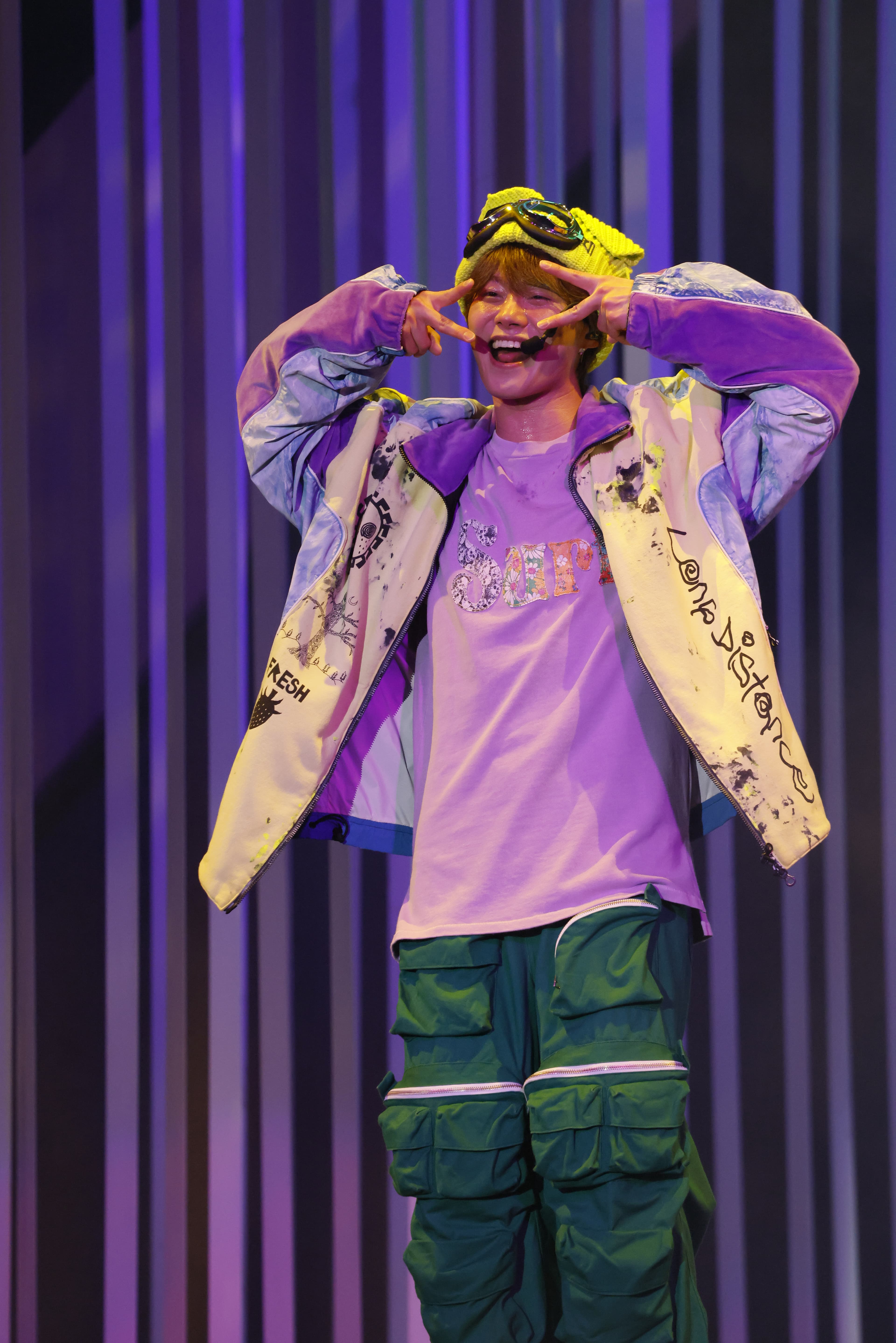 浪花男子大橋和也全場超嗨超會帶氣氛。(大鴻藝術BIG ART、超級圓頂SUPER DOME提供)