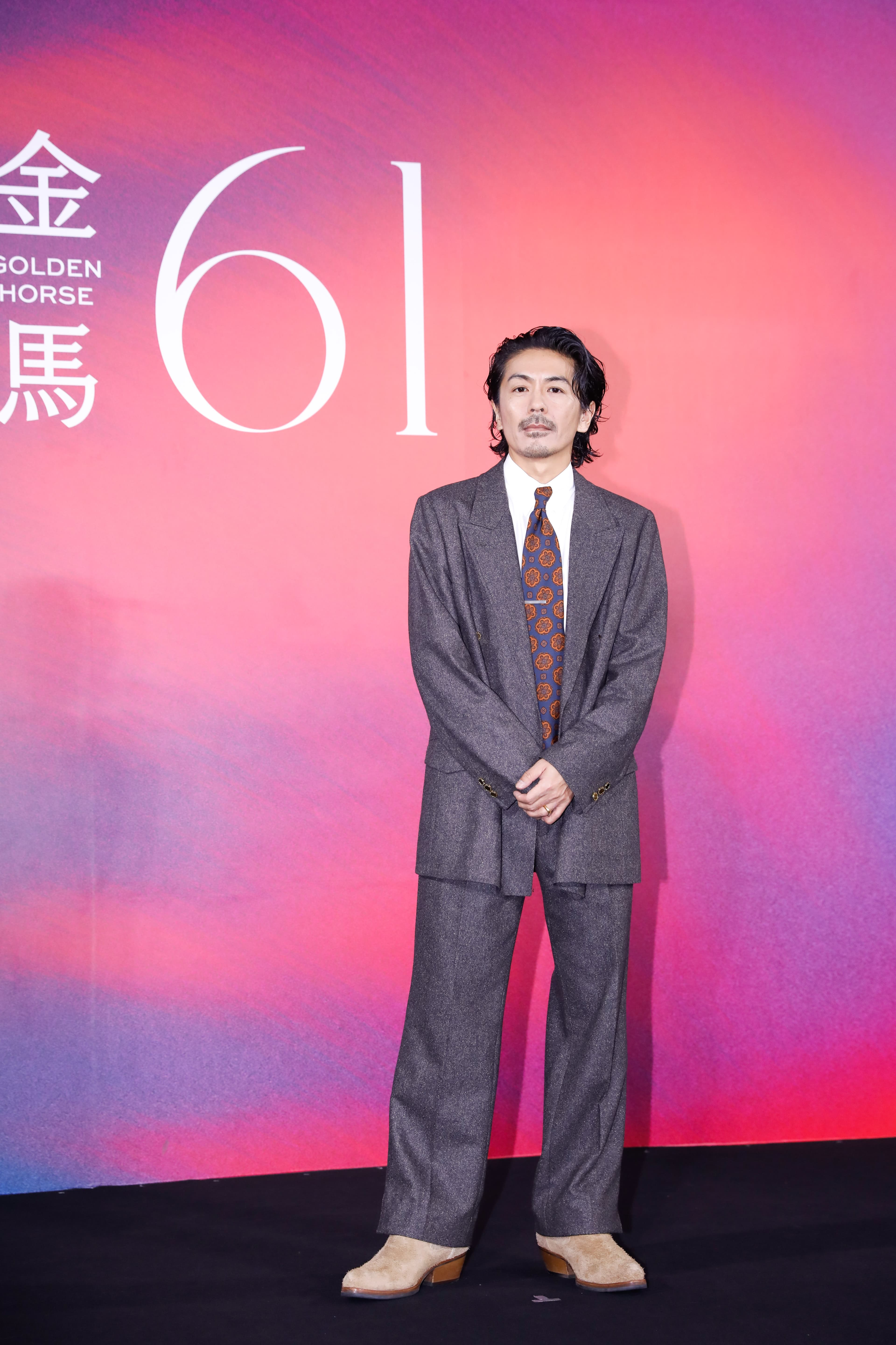 十多年未在台灣公開現身，前V6成員森田剛在金馬影展星光首映現場獲得最多尖叫聲。