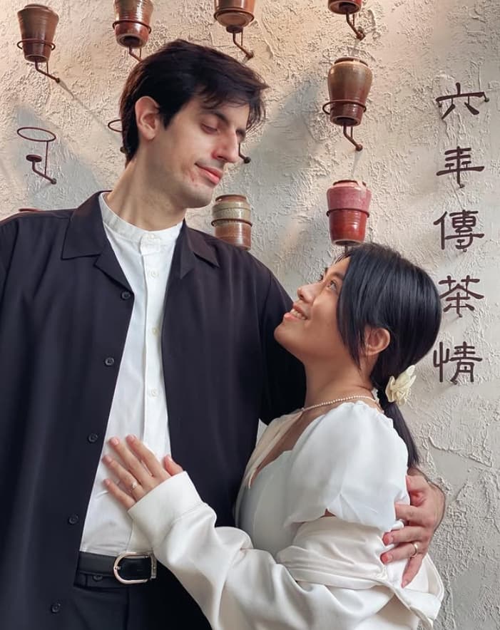 Davie在2022年和台灣女友結婚,成為台灣女婿。(翻攝自Instagram @davie504)