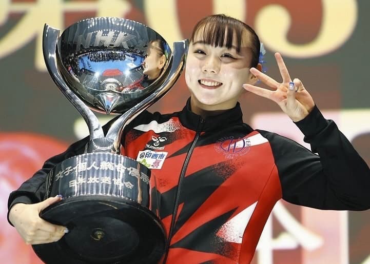 宮田笙子年僅19歲,已被視為王牌選手。(翻攝宮田笙子IG)