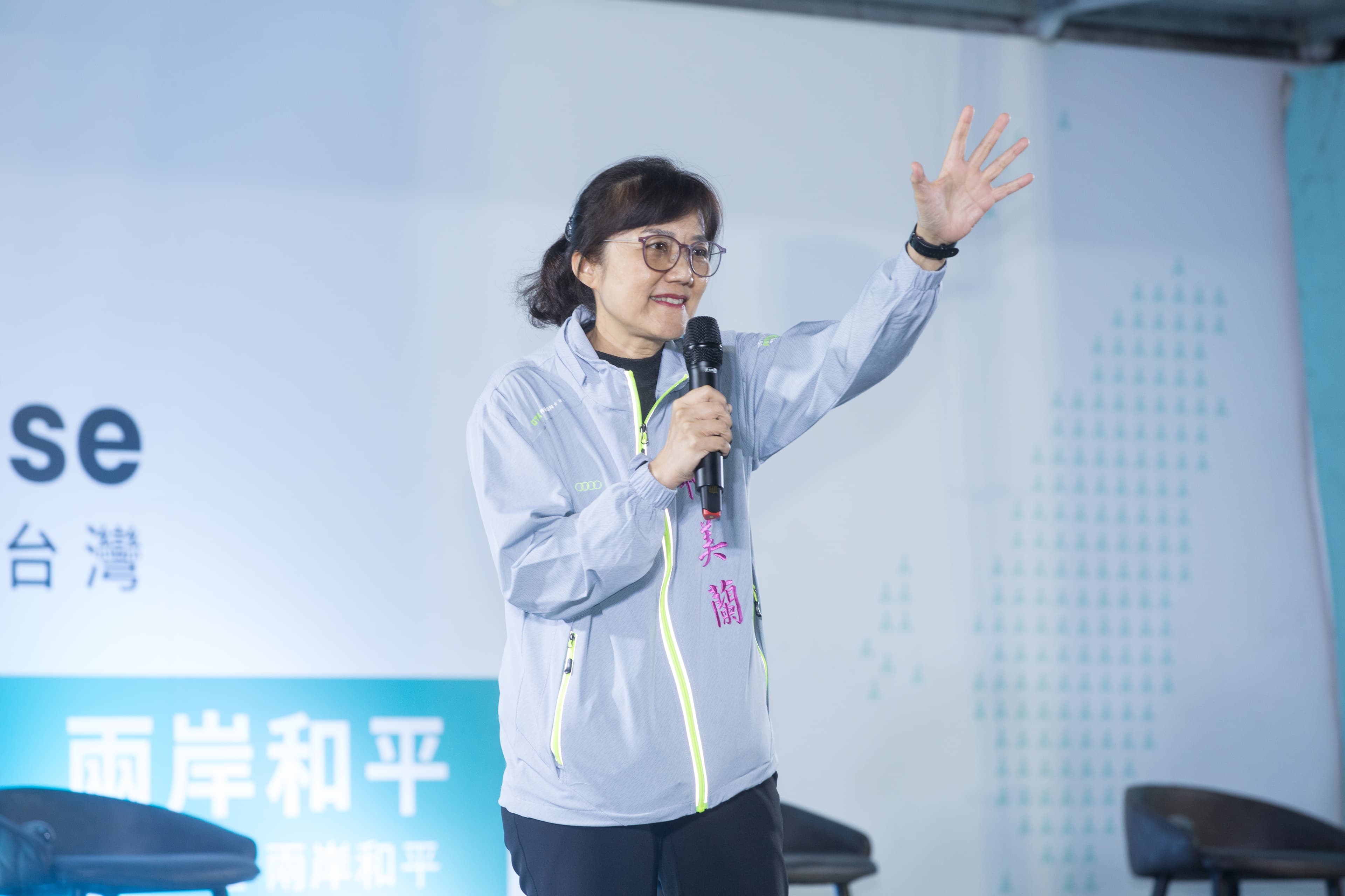 柯美蘭在大選期間曾積極助選。（本刊資料照）