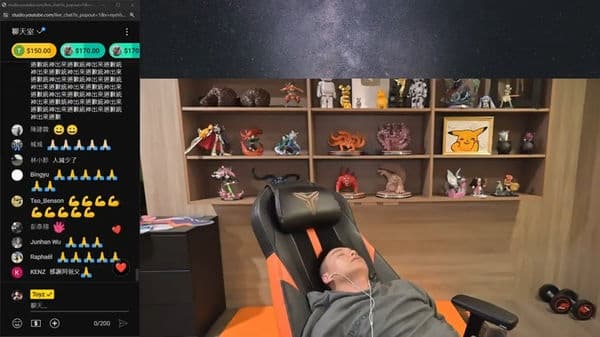 Toyz因頒獎風波宣布退出電競圈。(翻攝自Toyz直播)