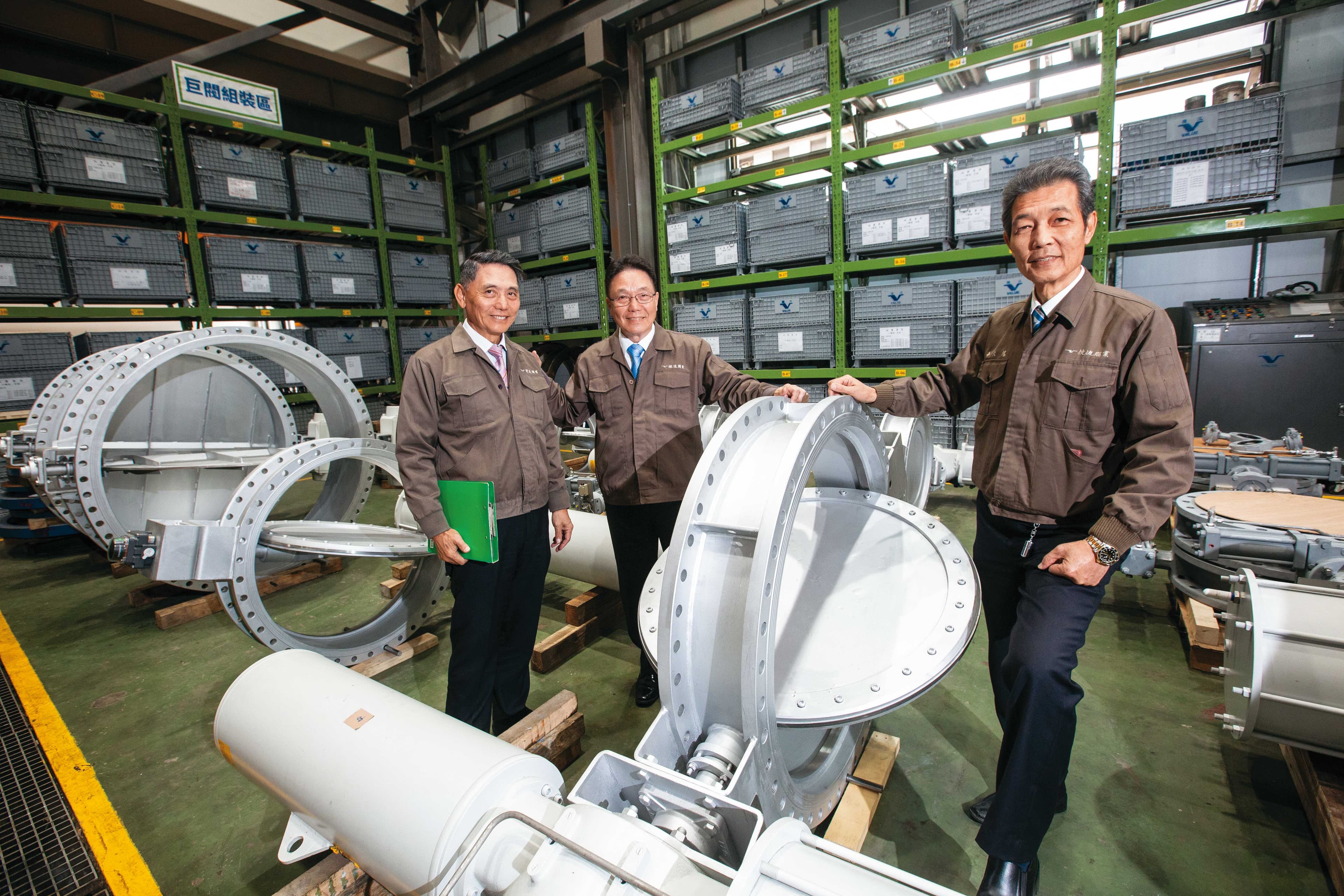 捷流閥業曾經提供台電核電廠維修所需的閥門。