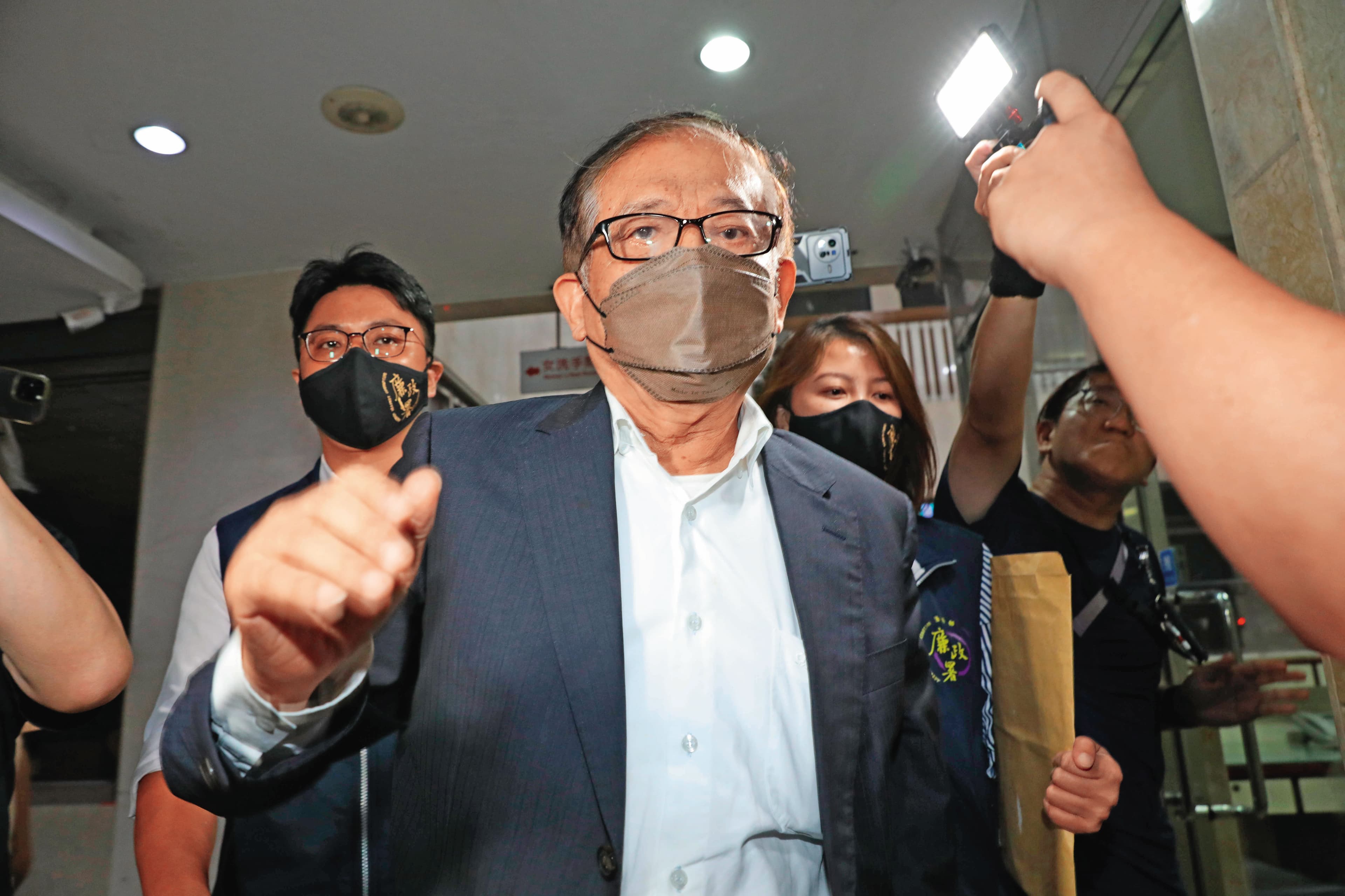 京華城董事長陳玉坤(圖)是沈慶京倚重的左右手,檢方懷疑他是行賄案的共犯,訊後諭知1,200萬元交保。