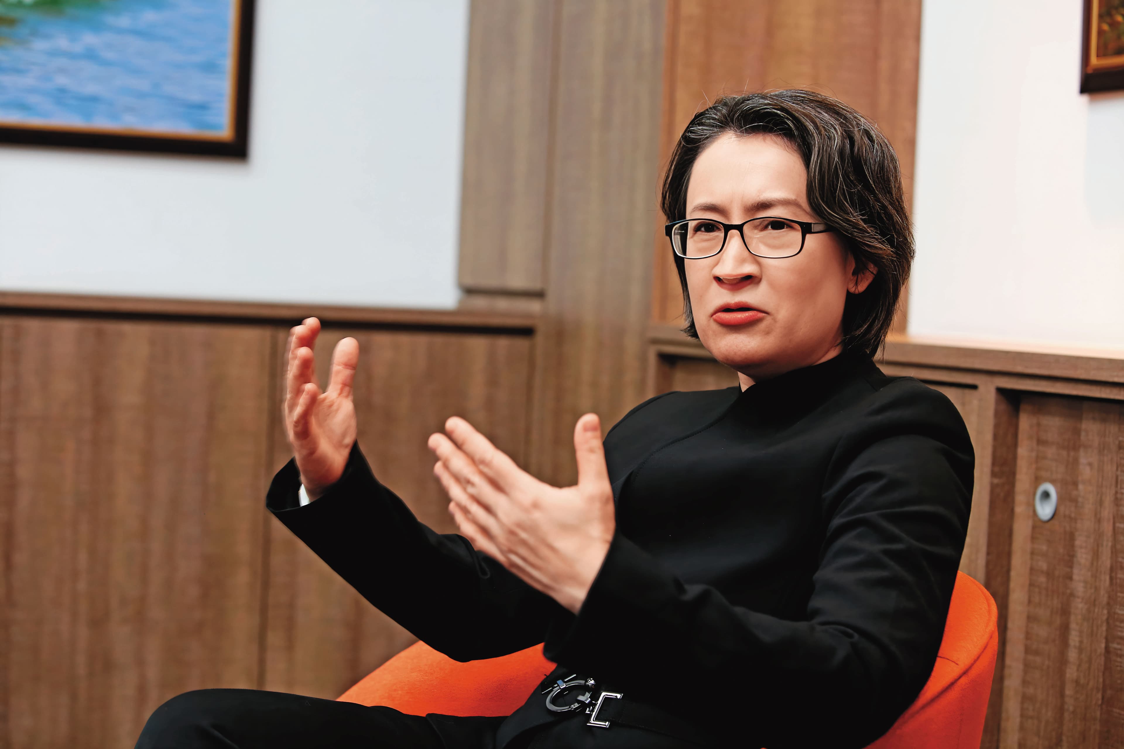 蕭美琴認為備位元首應拿捏分寸,不會一天到晚想喧賓奪主,但國民黨副手的聲音卻比總統候選人更響亮。