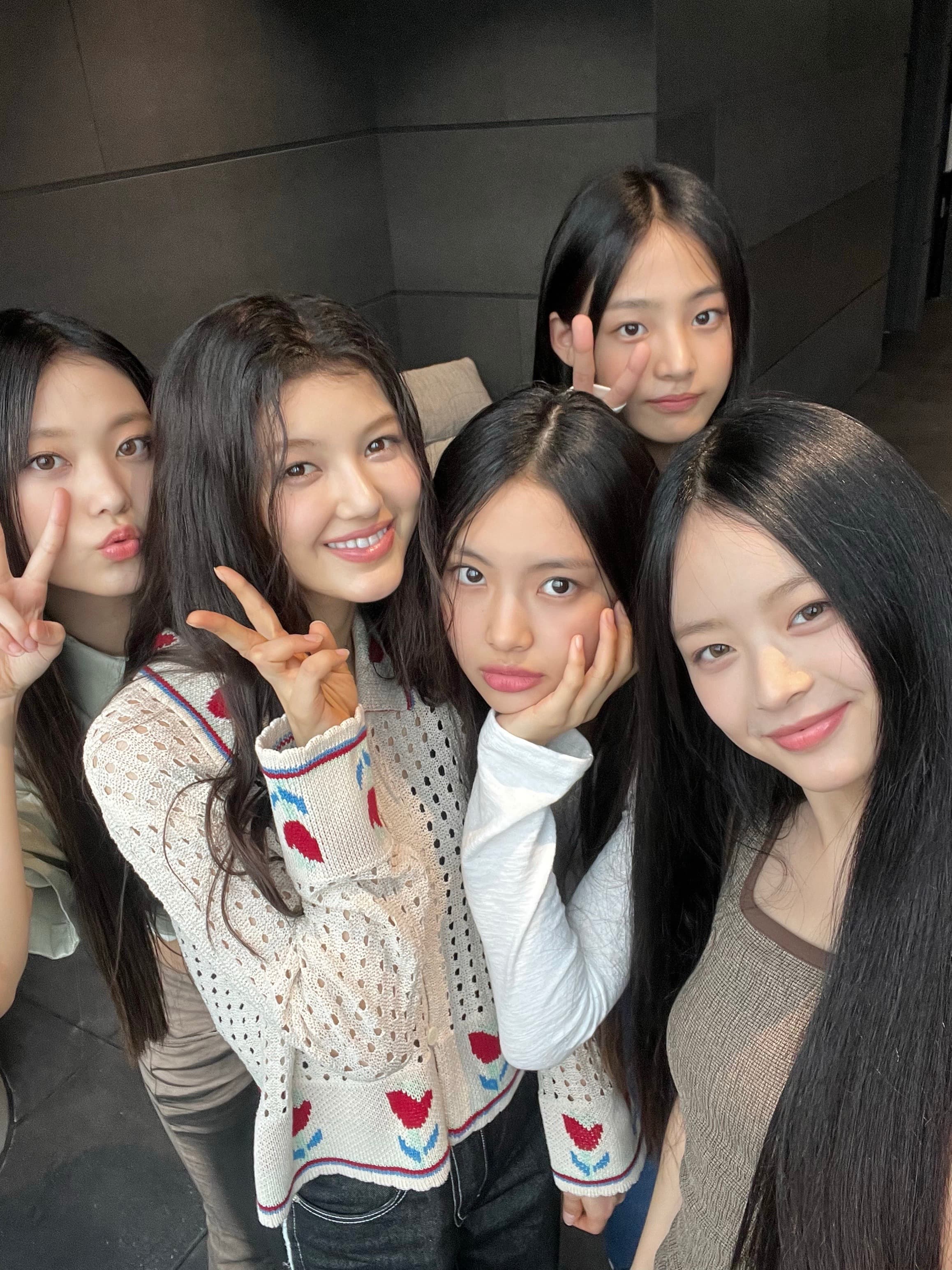 韓國女團NewJeans希望閔熙珍能重回主導。(翻攝NewJeans X)