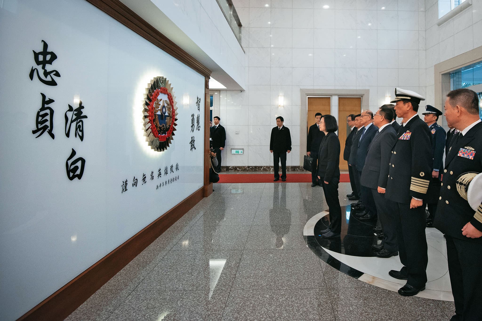 軍情局的任務十分重要,總統蔡英文曾多次前往軍情局視導。(翻攝總統府flickr)