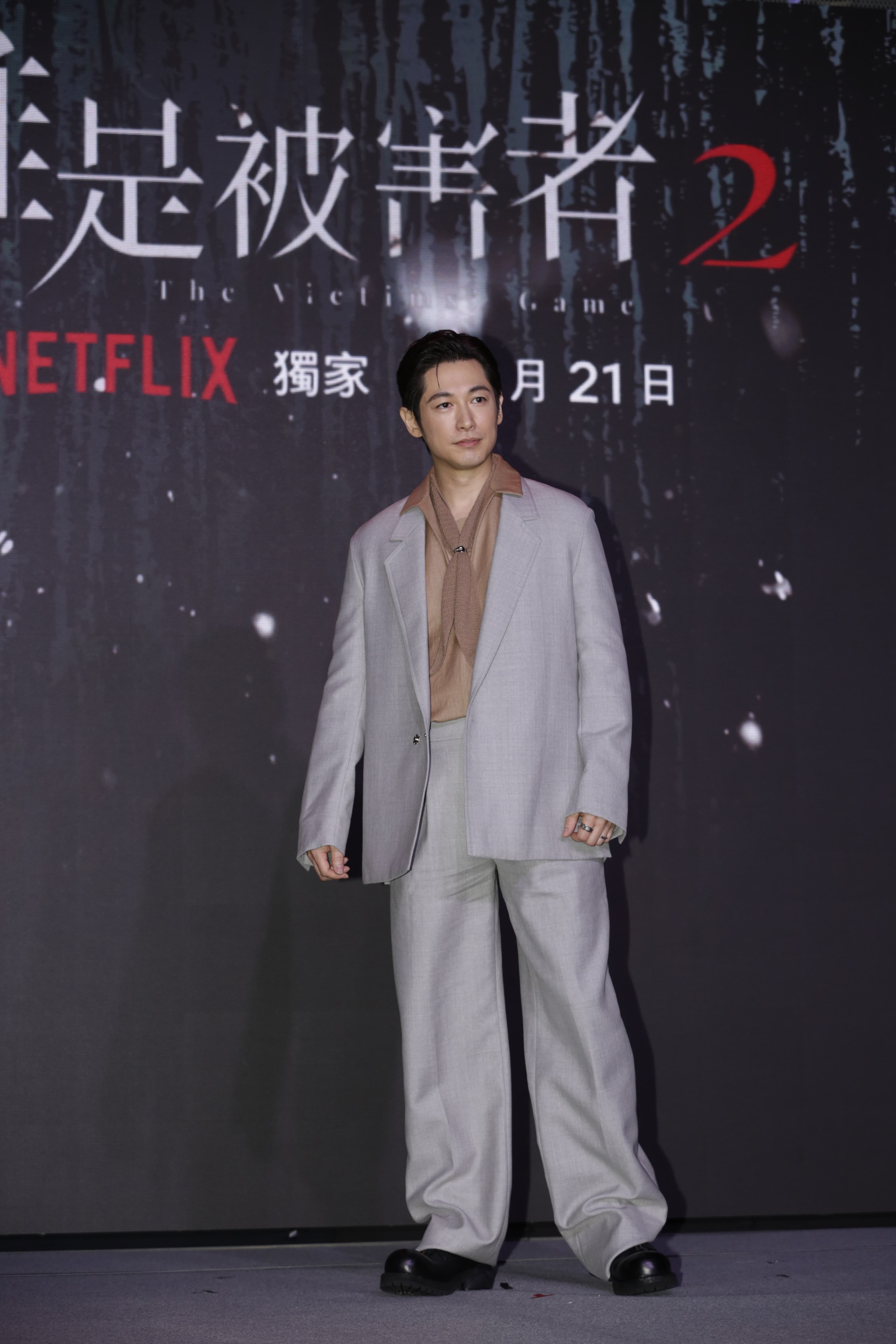 藤岡靛多年沒拍台劇,語言方面很緊張。