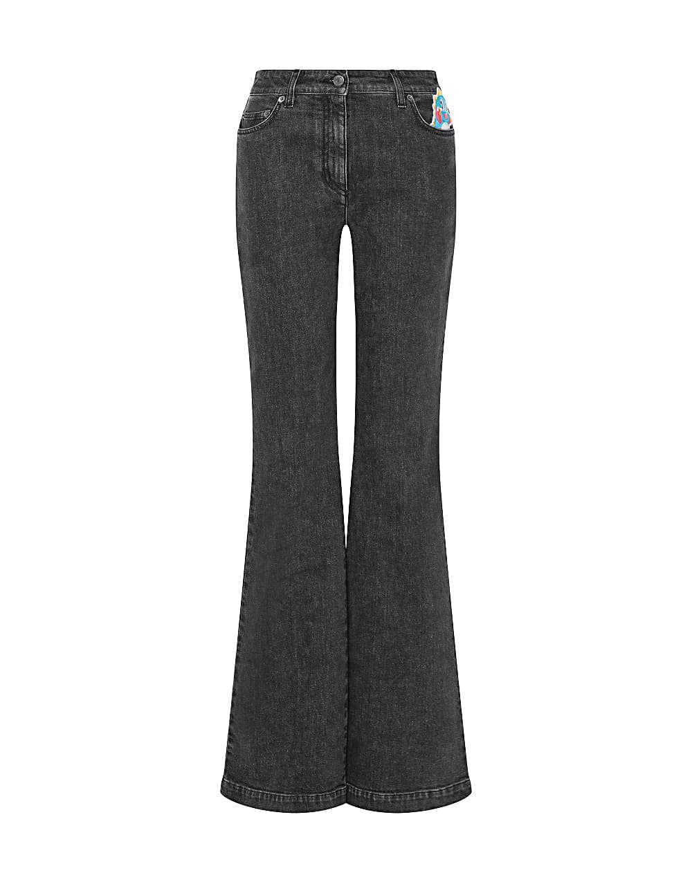 女款泡泡龍牛仔褲。NT$27,500。（藍鐘提供）