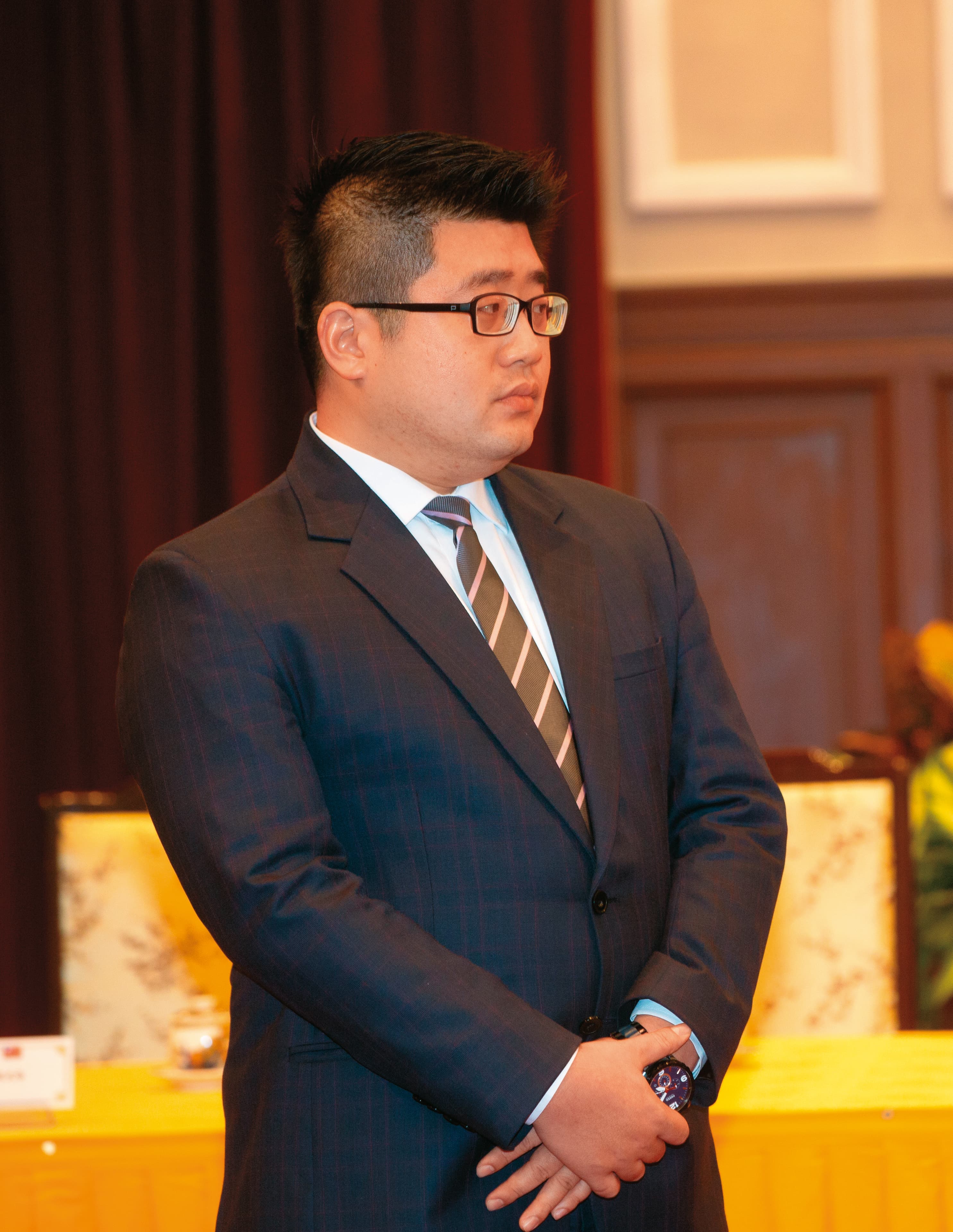 林鶴明(圖)是蔡英文重要空軍操盤手。