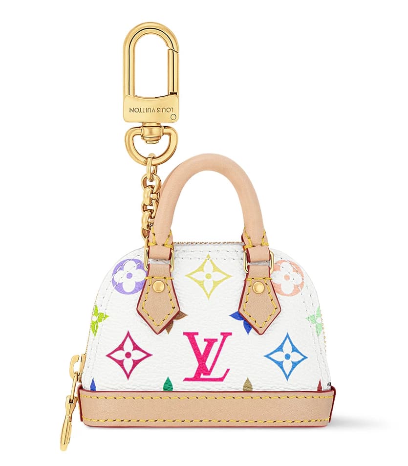 Micro Alma Monogram Multicolor鑰匙扣，NT$35,400。（路易威登提供）