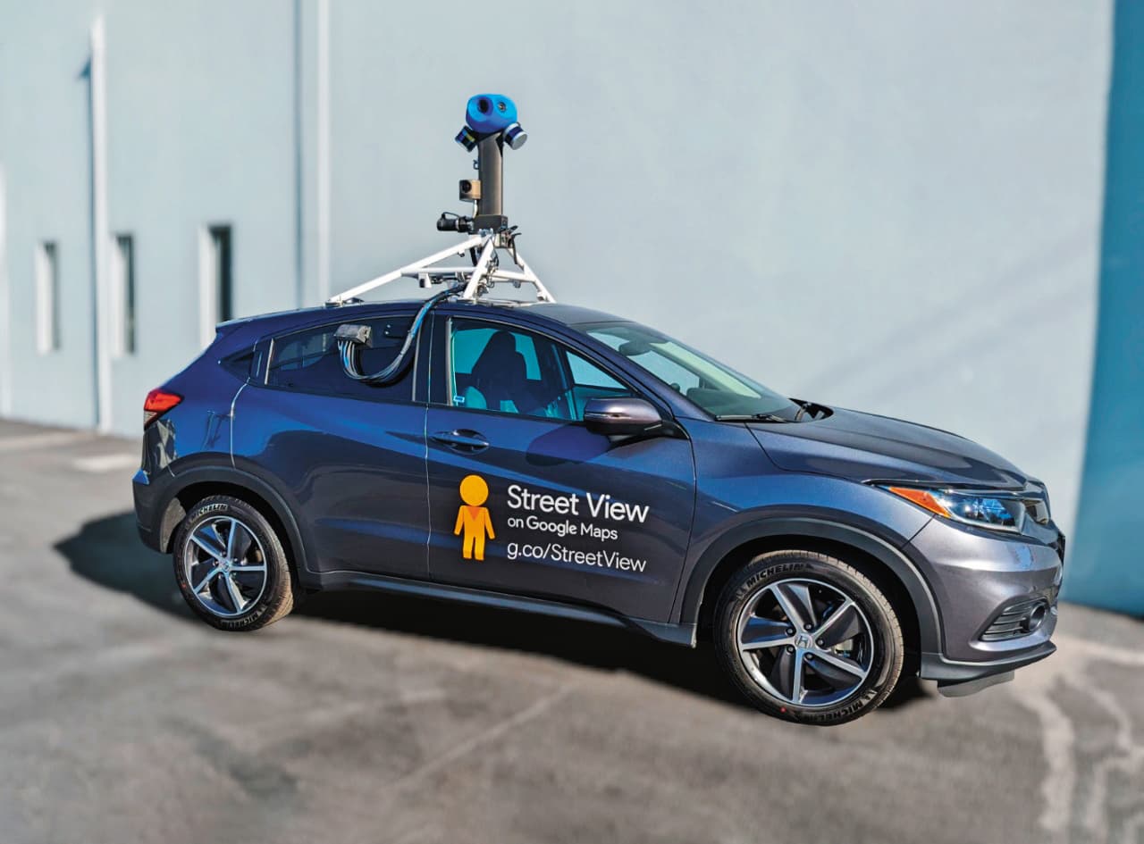 Google街景車(圖)拍到凶手的機車,意外協助警方迅速緝凶。(翻攝Google)