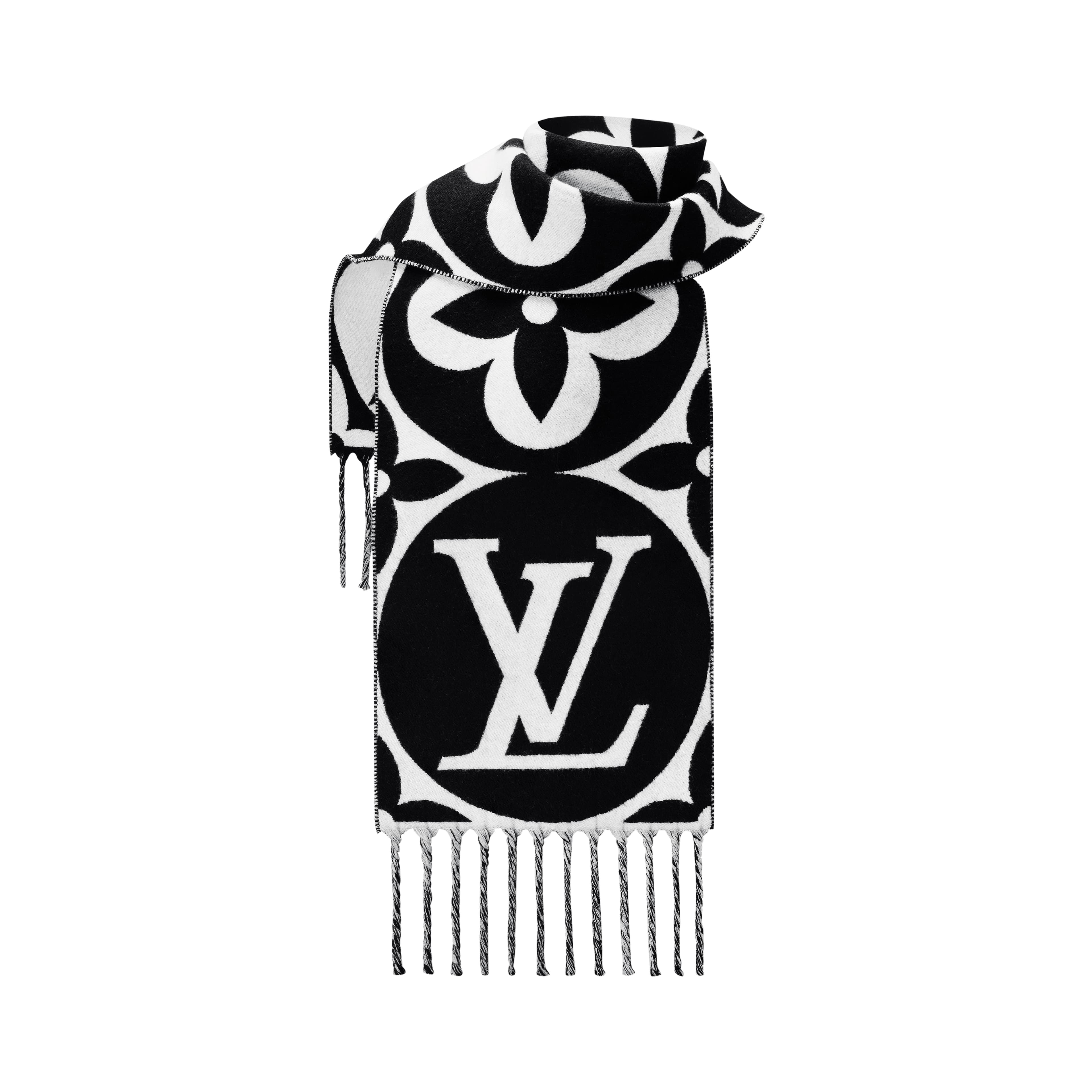 LV Medallion圍巾。NT$19,700(路易威登提供)