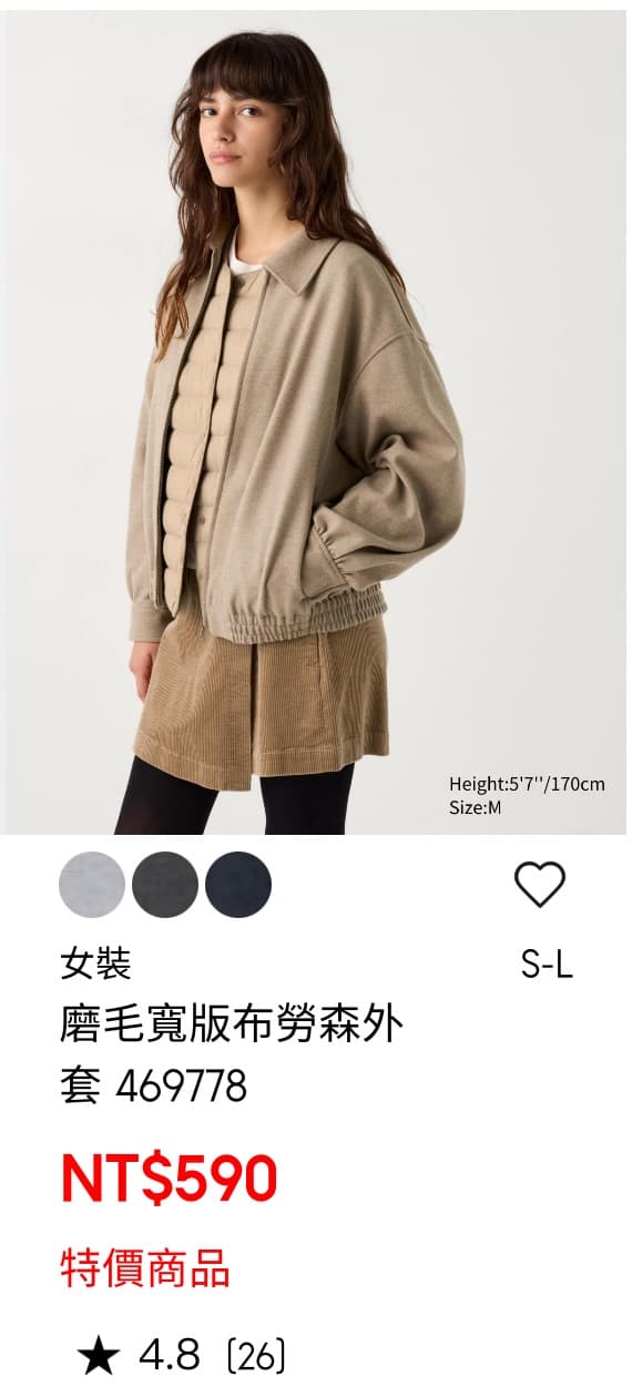 UNIQLO一件特價外套引起網友討論。(翻攝自Threads)
