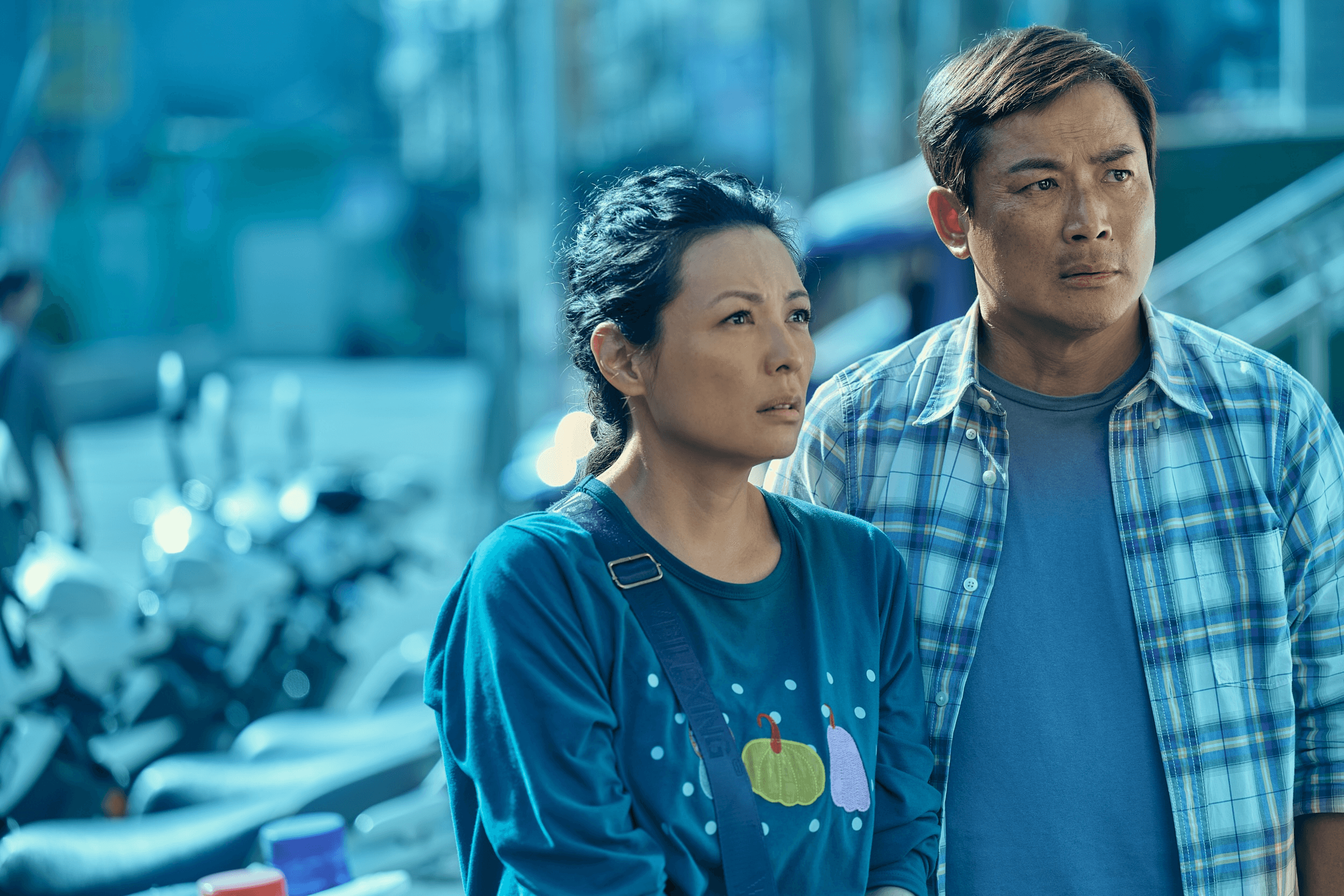 江宏恩、陳孝萱演出李沐最溫暖父母組合 收穫觀眾一致好評。（Netflix提供）