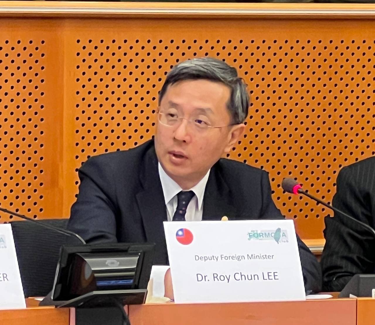 外交部政次李淳將出任駐歐監駐比利時大使。(翻攝自駐歐代表處)