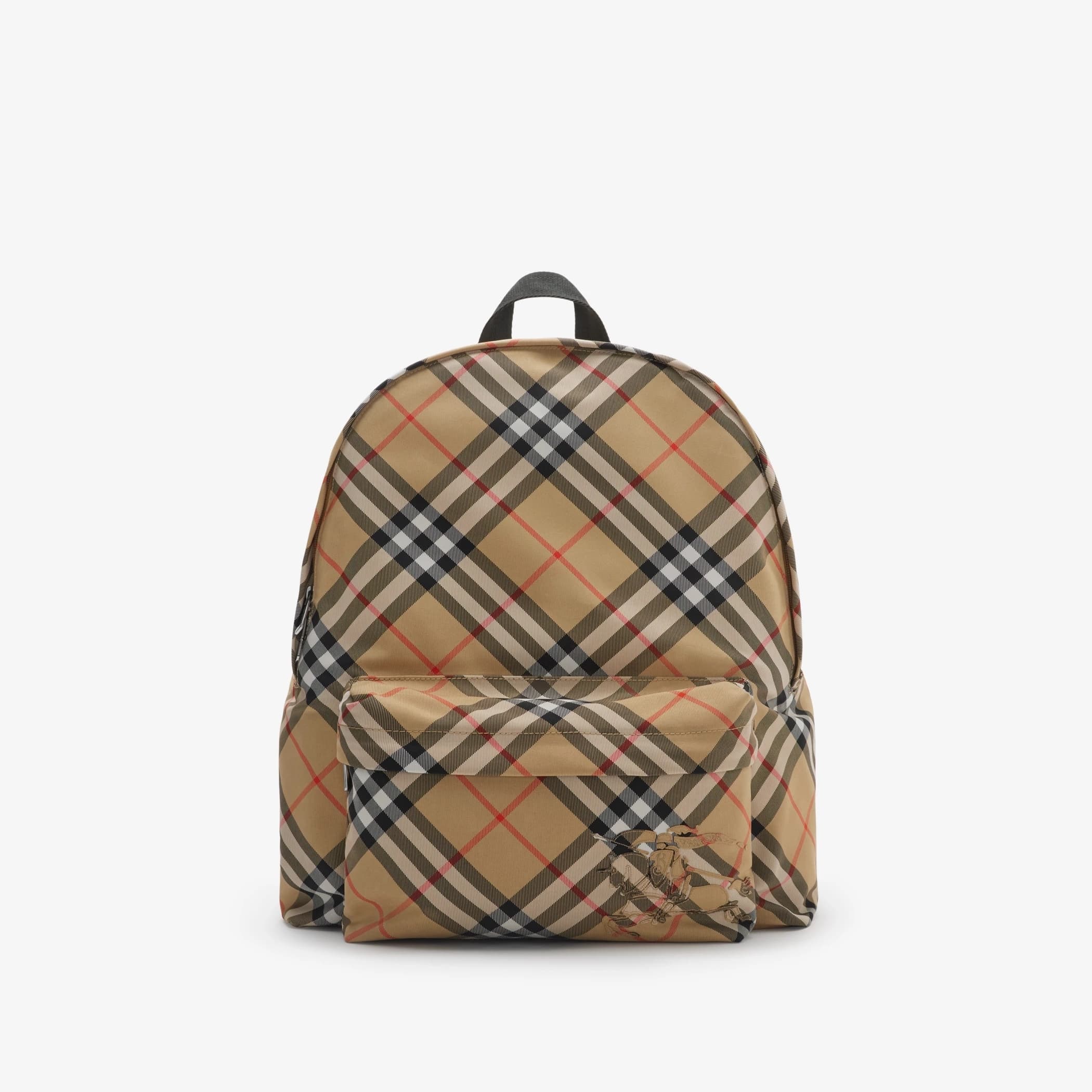 格紋雙肩包。NT$49,900(翻攝自BURBERRY官網)