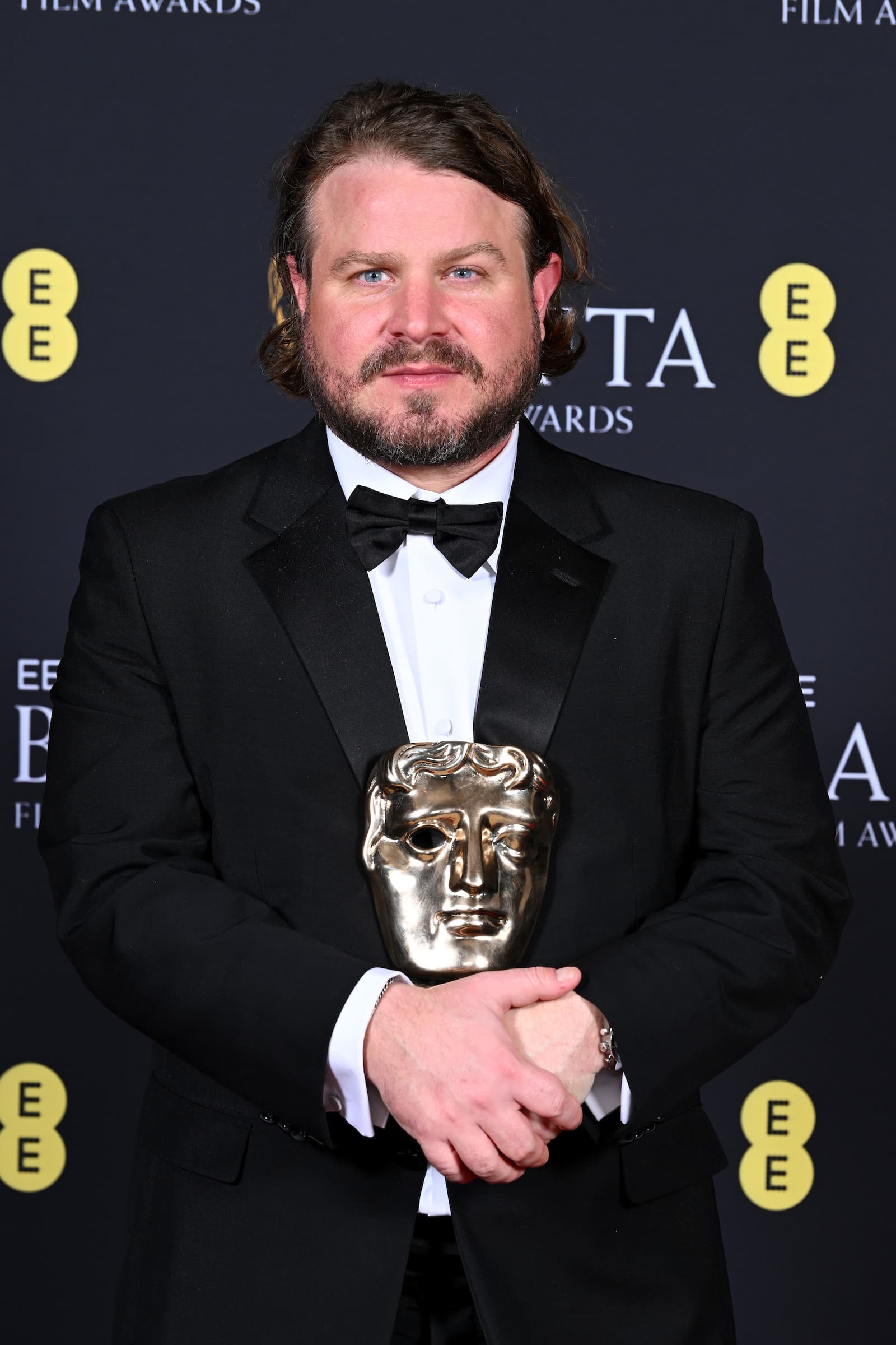 布萊迪寇貝特拿下英國影藝學院電影獎的最佳導演。(BAFTA提供)