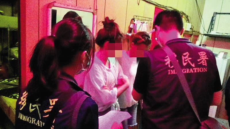 警政署及移民署已上緊發條,將全面查緝跨國賣淫的外籍人士。(翻攝畫面)