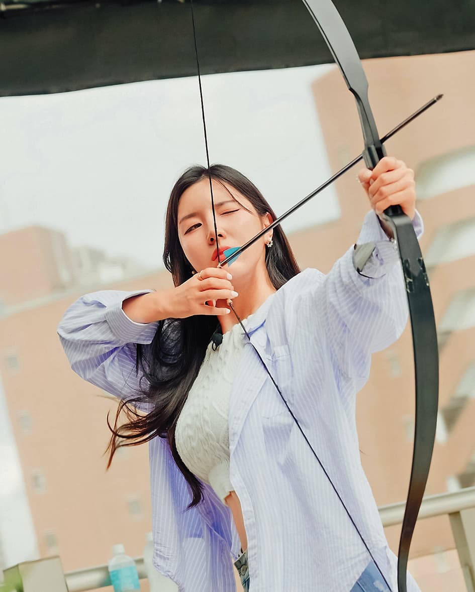 親和力爆棚的南珉貞,成為富邦啦啦隊首位奪下年度人氣王的女孩。(翻攝自南珉貞IG)