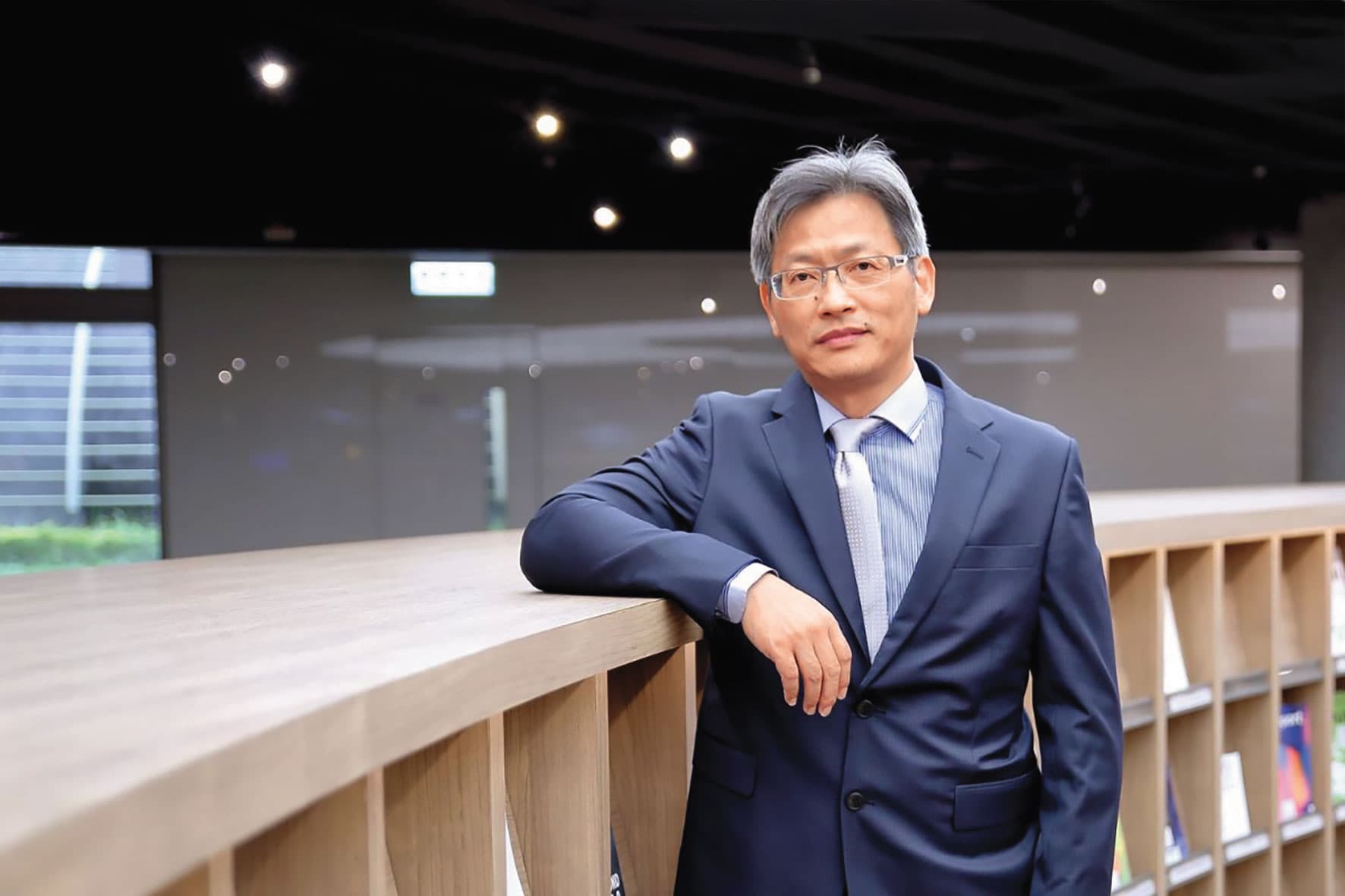 陽明交大副校長陳永富(圖)被人檢舉私相授受,要求下屬安插女兒入校任職。(翻攝陽明交大官網)