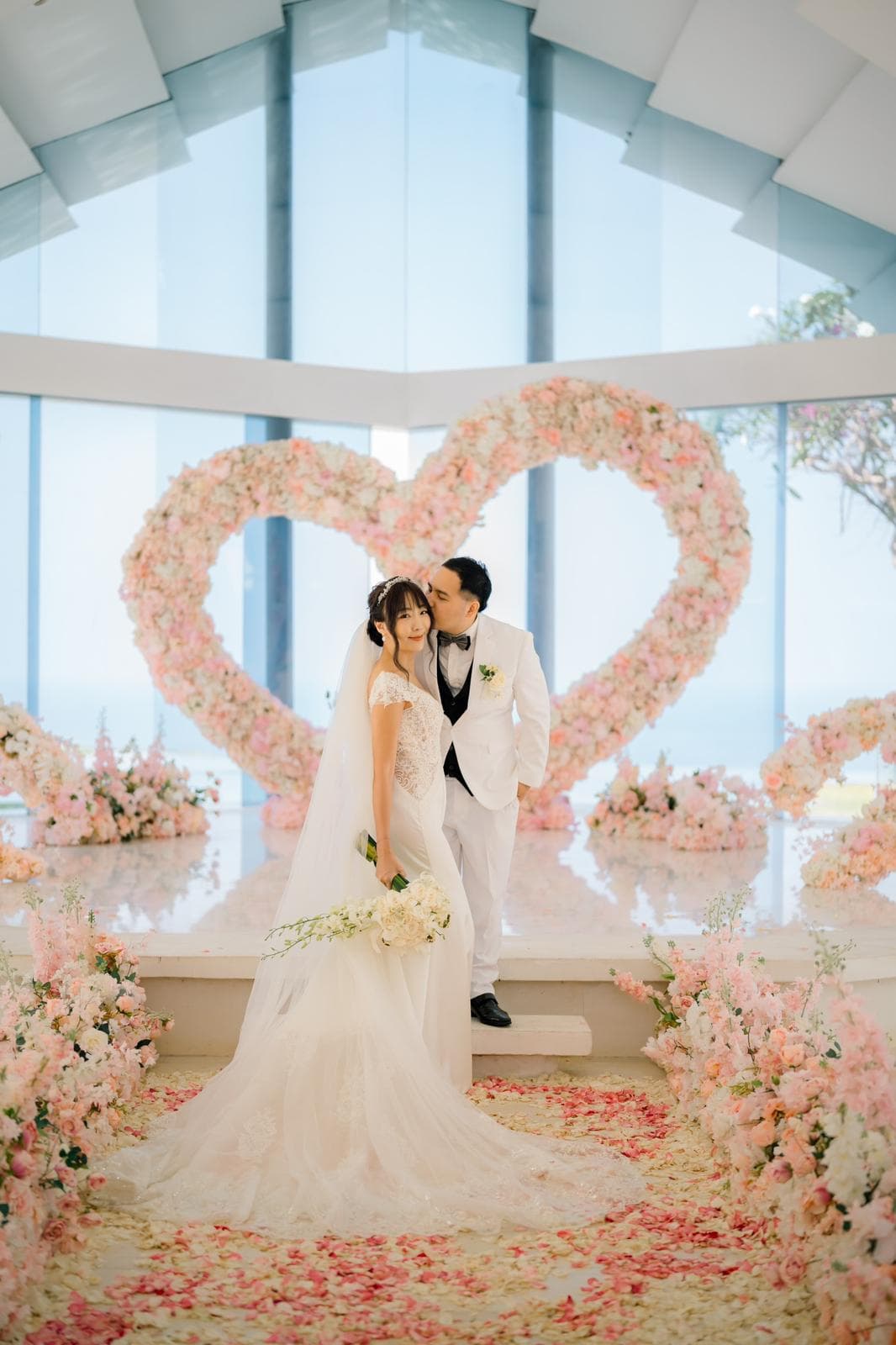 李宓砸百萬元在峇里島辦婚禮。(李宓提供)