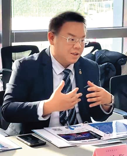 台青商會幹部成為配合統戰的推手引發外界側目。圖為青商會大陸事務委員會主委王植顥。(翻攝中華網)