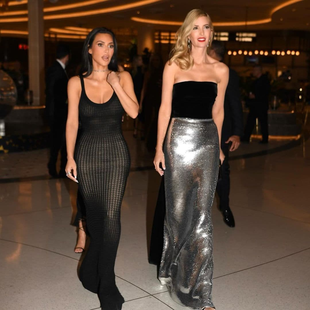 伊凡卡與金卡戴珊跑趴,引發部分網友不滿。(翻攝Ivanka Trump IG)