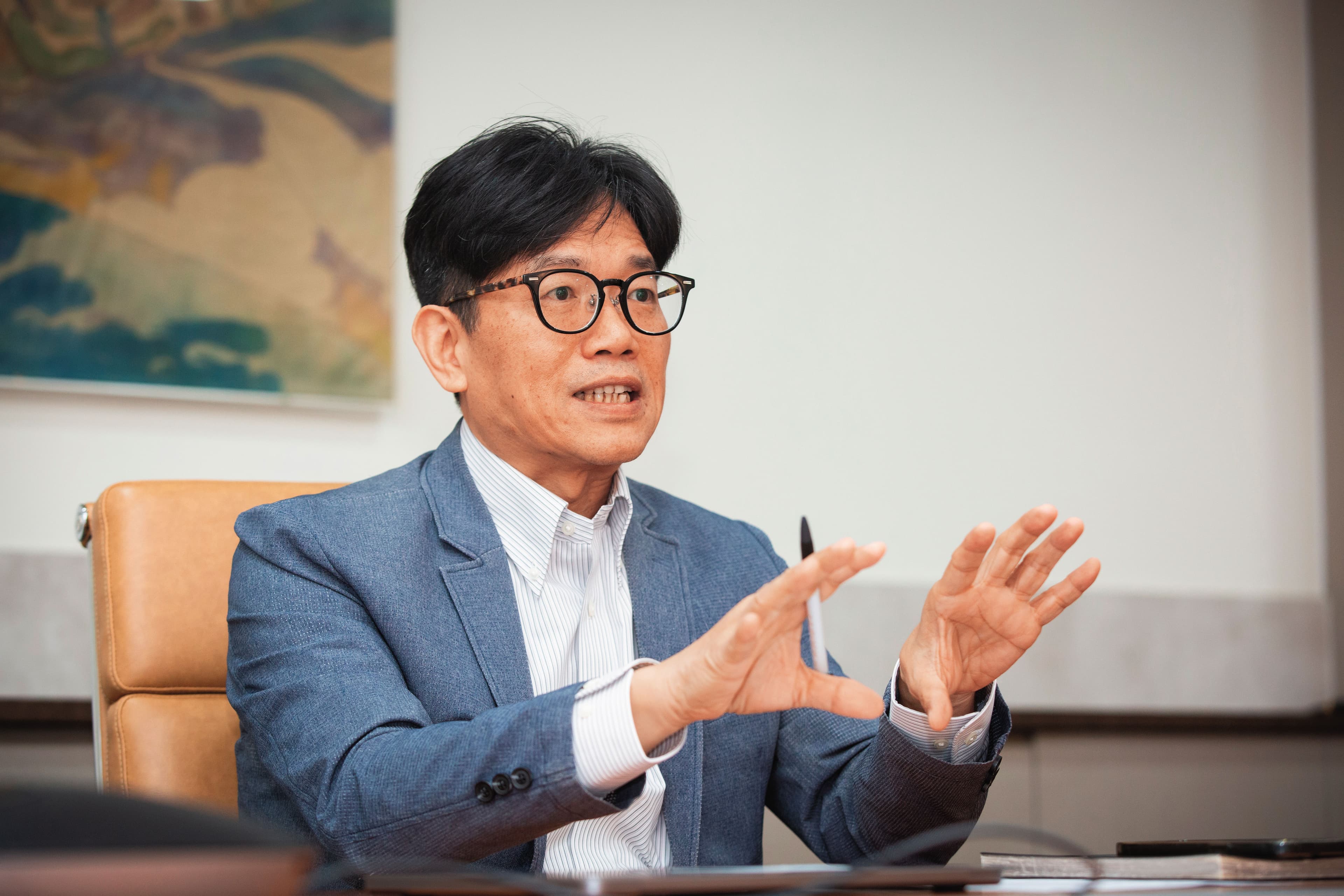 泰宗生技與本土首家獲TFDA雙下巴溶脂產品藥證的頂尖生技結盟,合力攻大中華局部減脂市場。圖為泰宗生技總經理王雅俊。