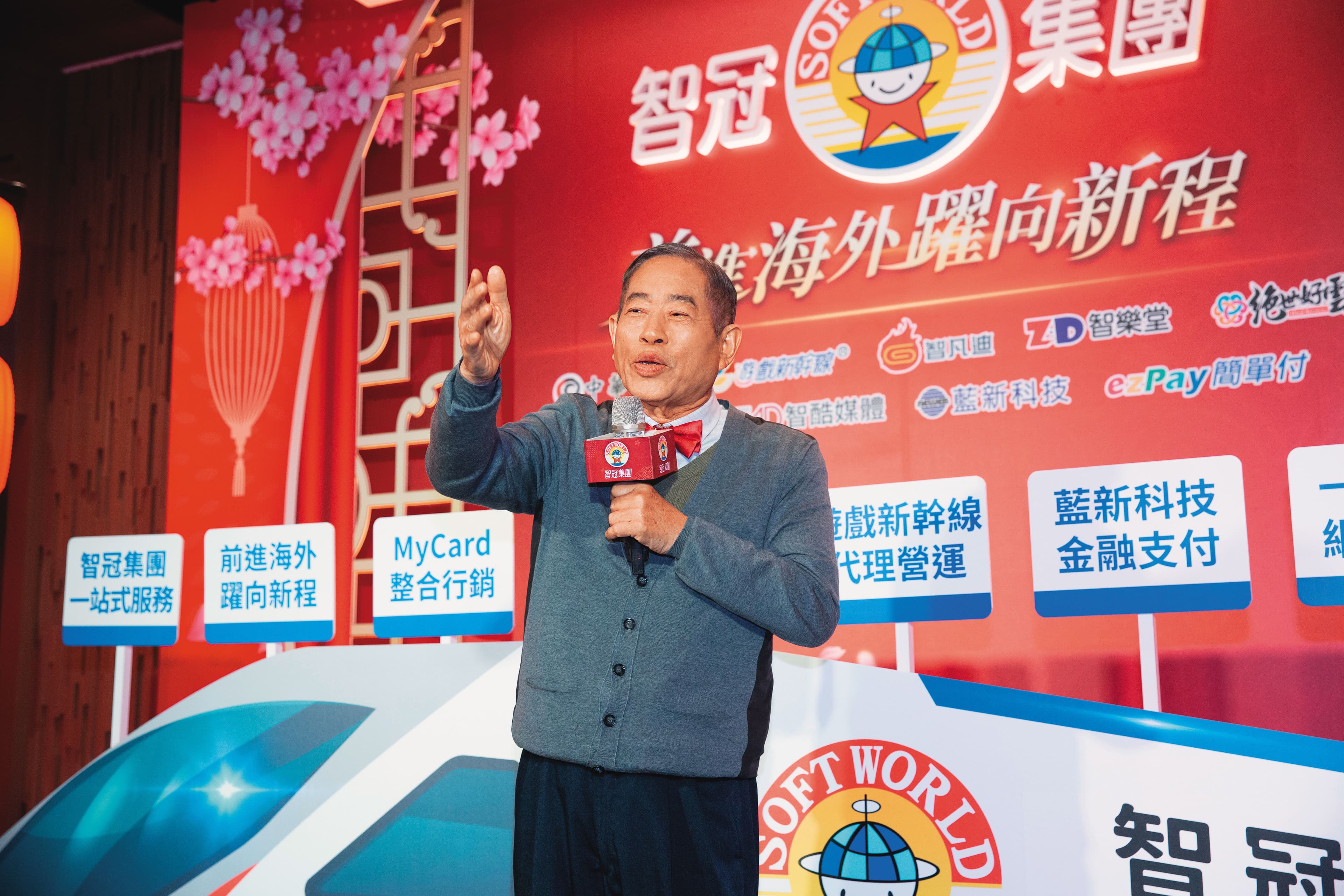 為鞏固經營權,去年智冠董事長王俊博(圖)找來台鋼集團對抗網銀國際。