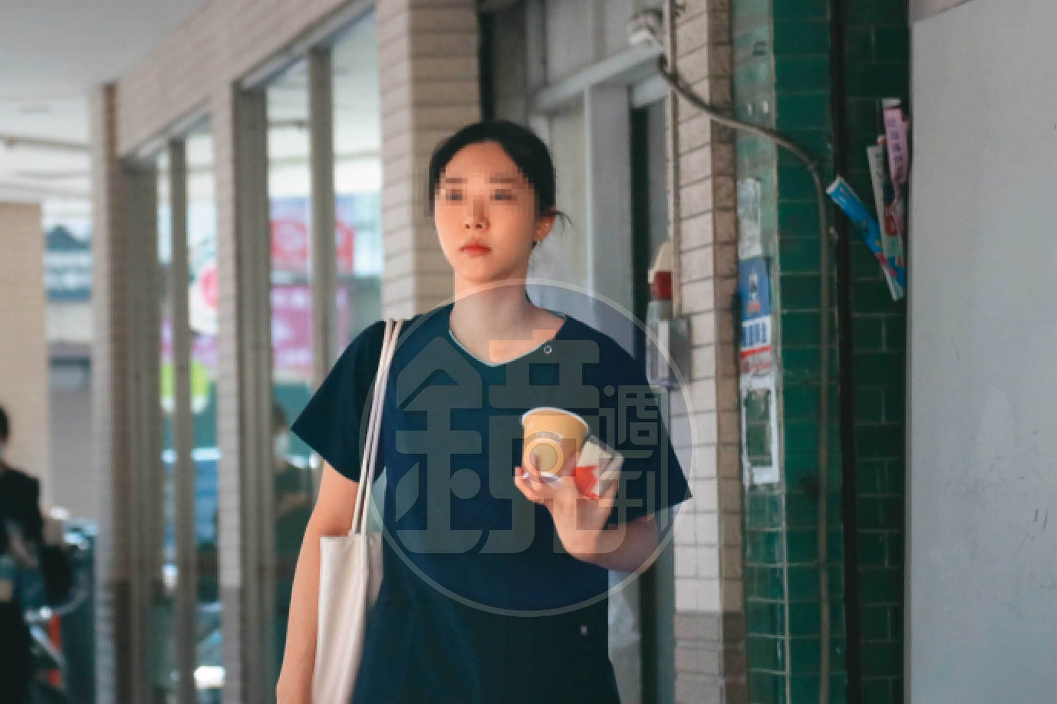 許芊芊(圖)長相清秀,遭陳幸妤點名介入婚姻,她如今已嫁作人婦。